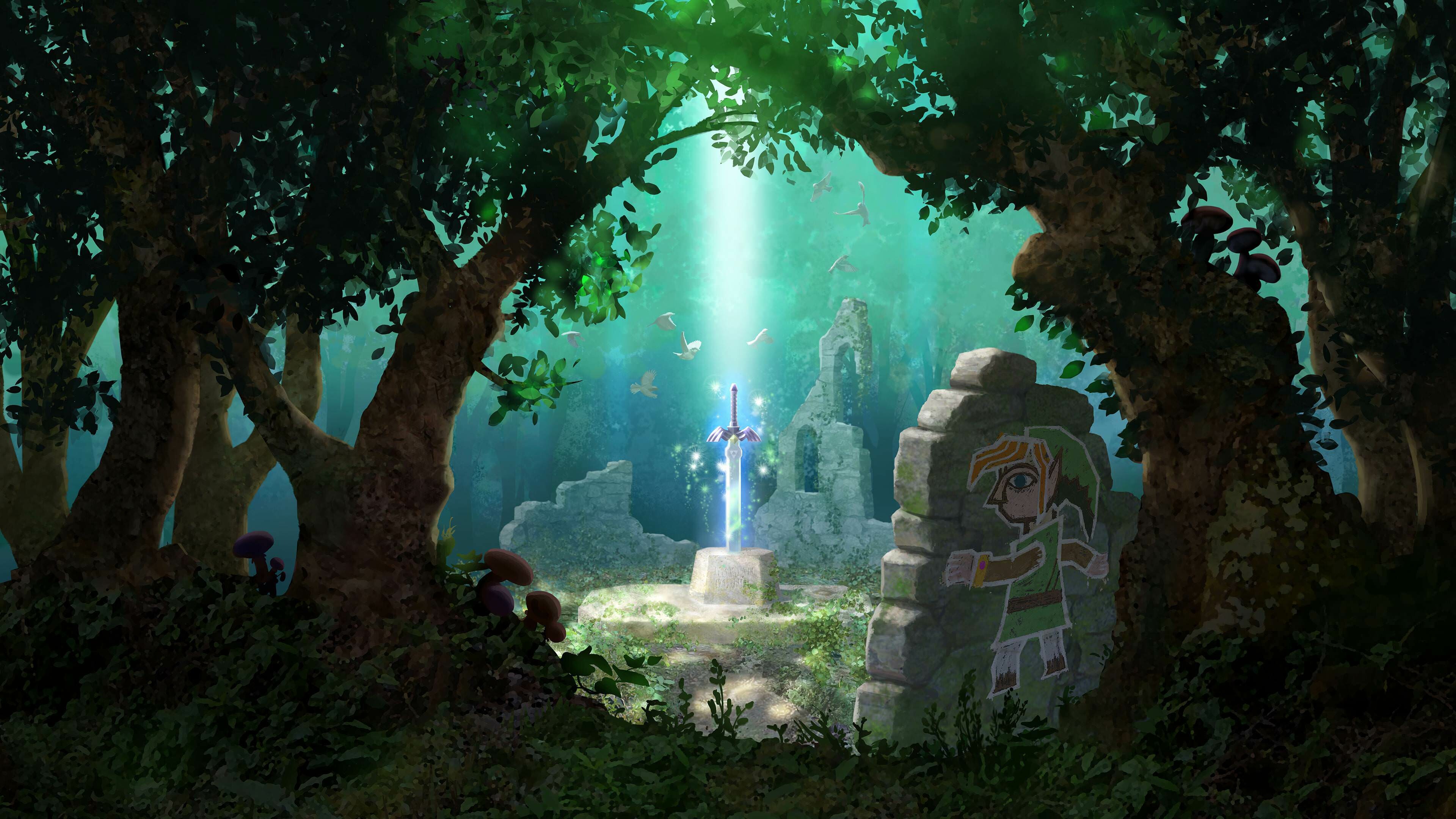 The Legend of Zelda, Wallpaper album, Fan collection, Gaming art, 3840x2160 4K Desktop