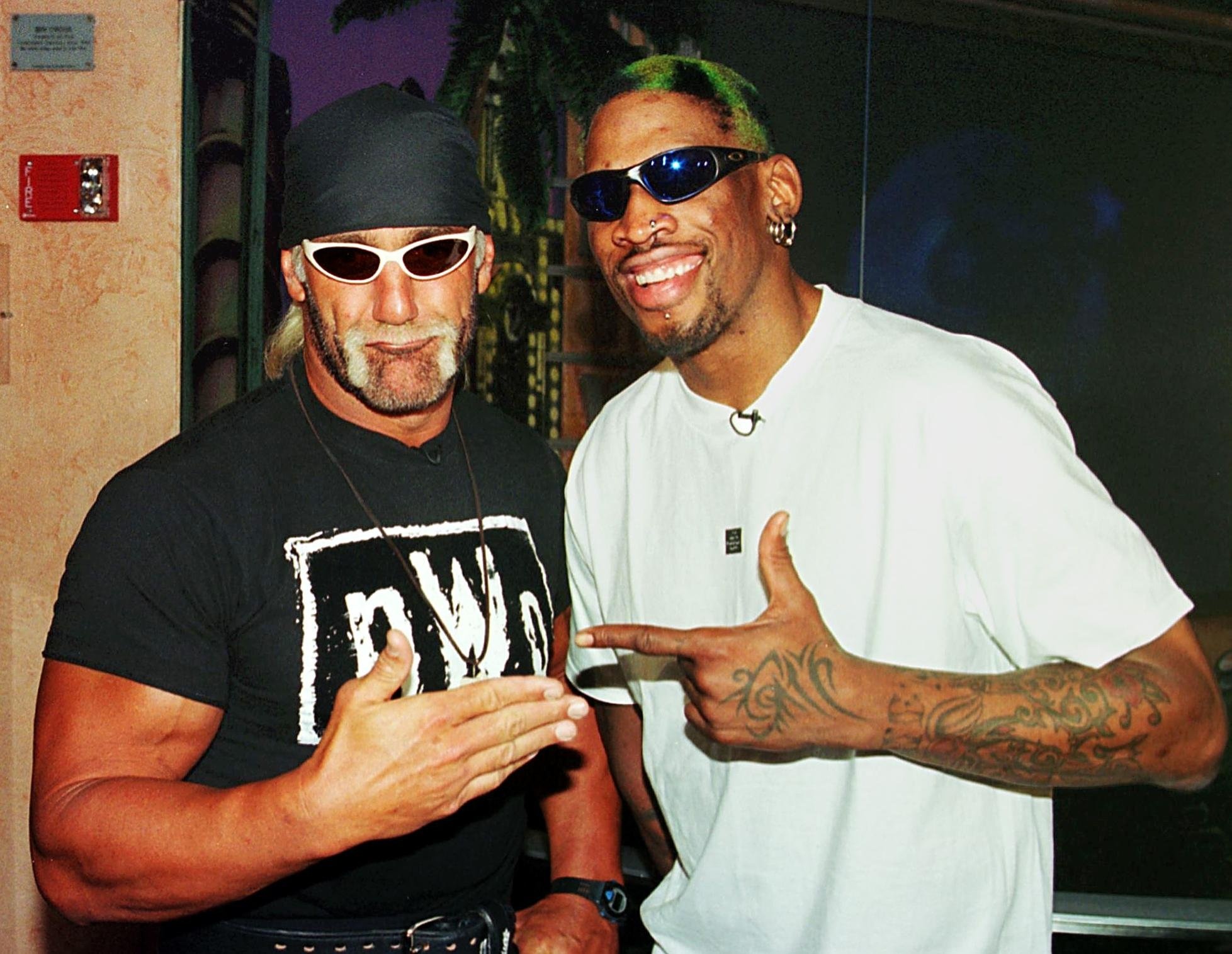 Hulk Hogan, Dennis Rodman Wallpaper, 1960x1520 HD Desktop