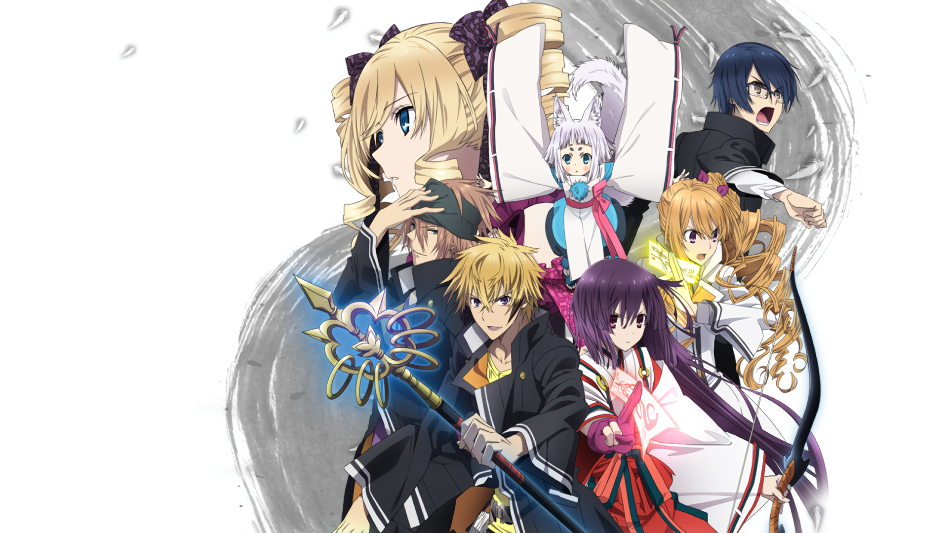 Tokyo Ravens, Anime, High-definition wallpaper, Stunning visuals, 1920x1080 Full HD Desktop