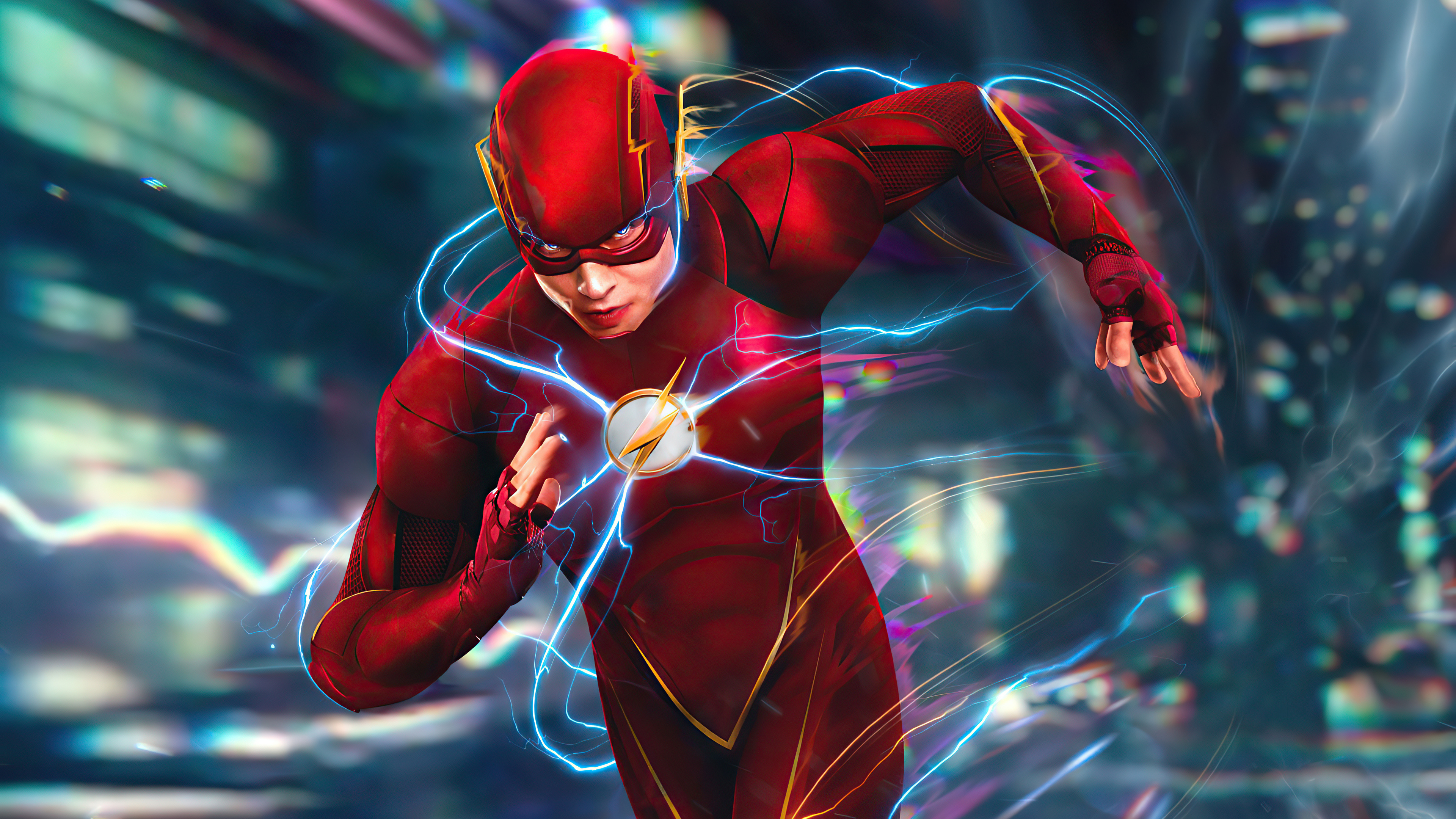 Flash, 4K ultra HD wallpaper, 3840x2160 4K Desktop