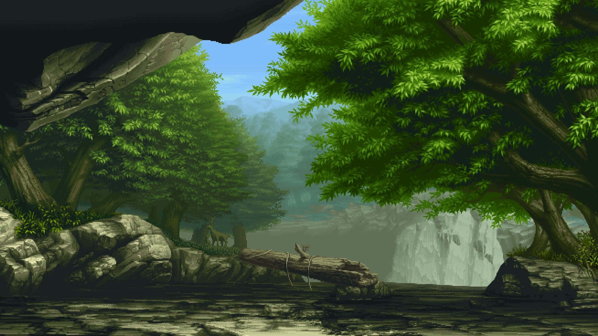 Download free At The Tranquil Forest Lo 1920x1080