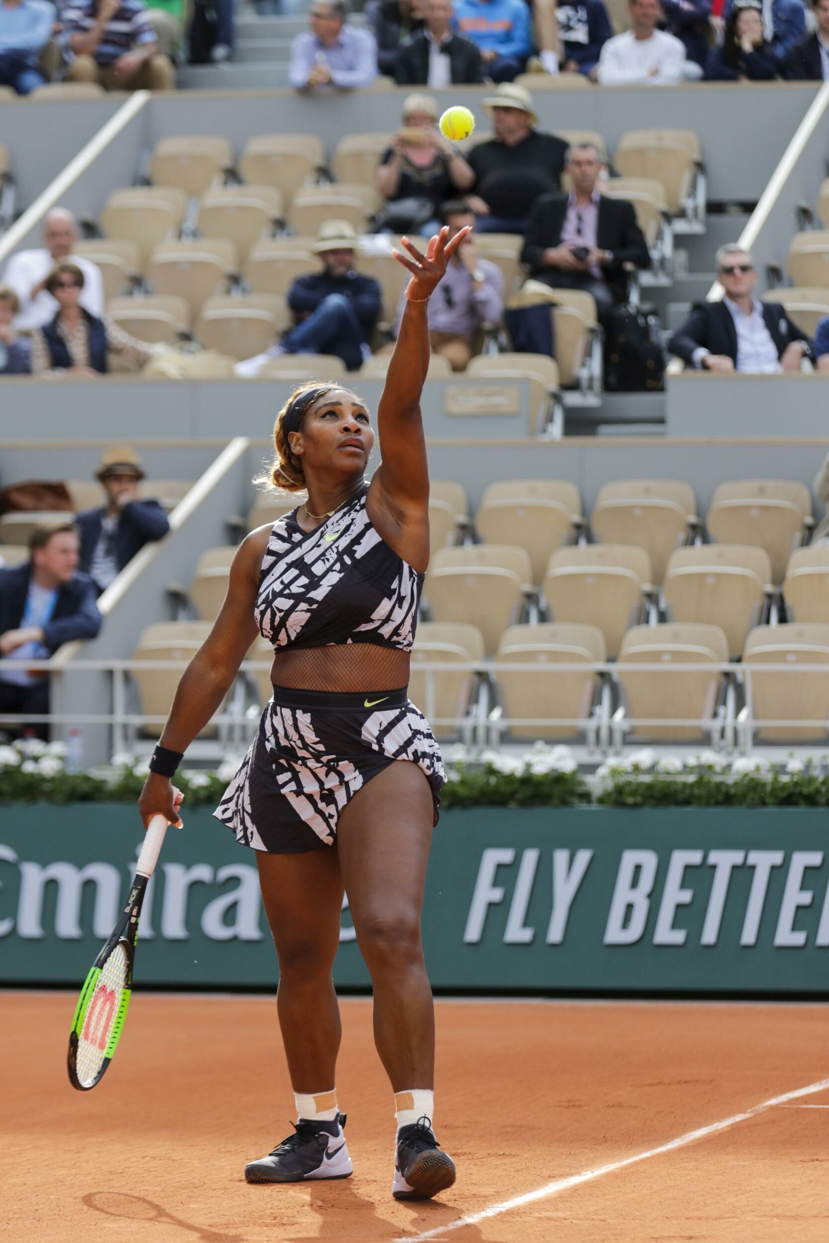 Roland Garros, Serena Williams Wallpaper, 1670x2500 HD Phone