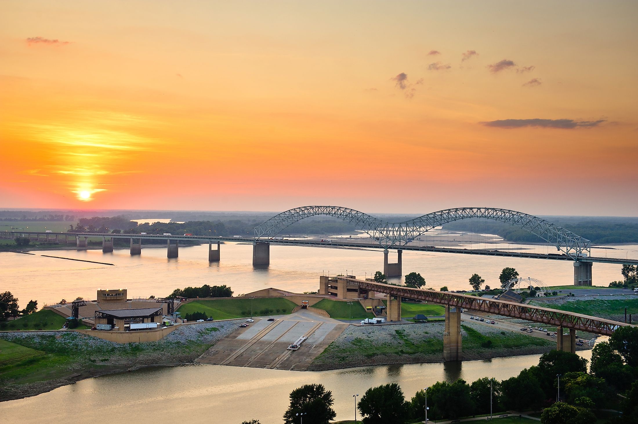 Mississippi River, Worldatlas, River information, Geography, 2200x1470 HD Desktop