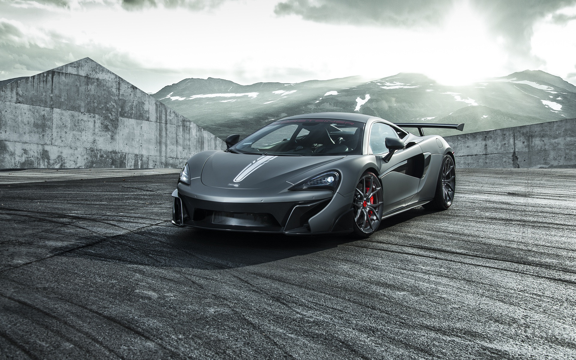 McLaren 570S, Racing car tuning, British sports car, Stylish and powerful, 1920x1200 HD Desktop