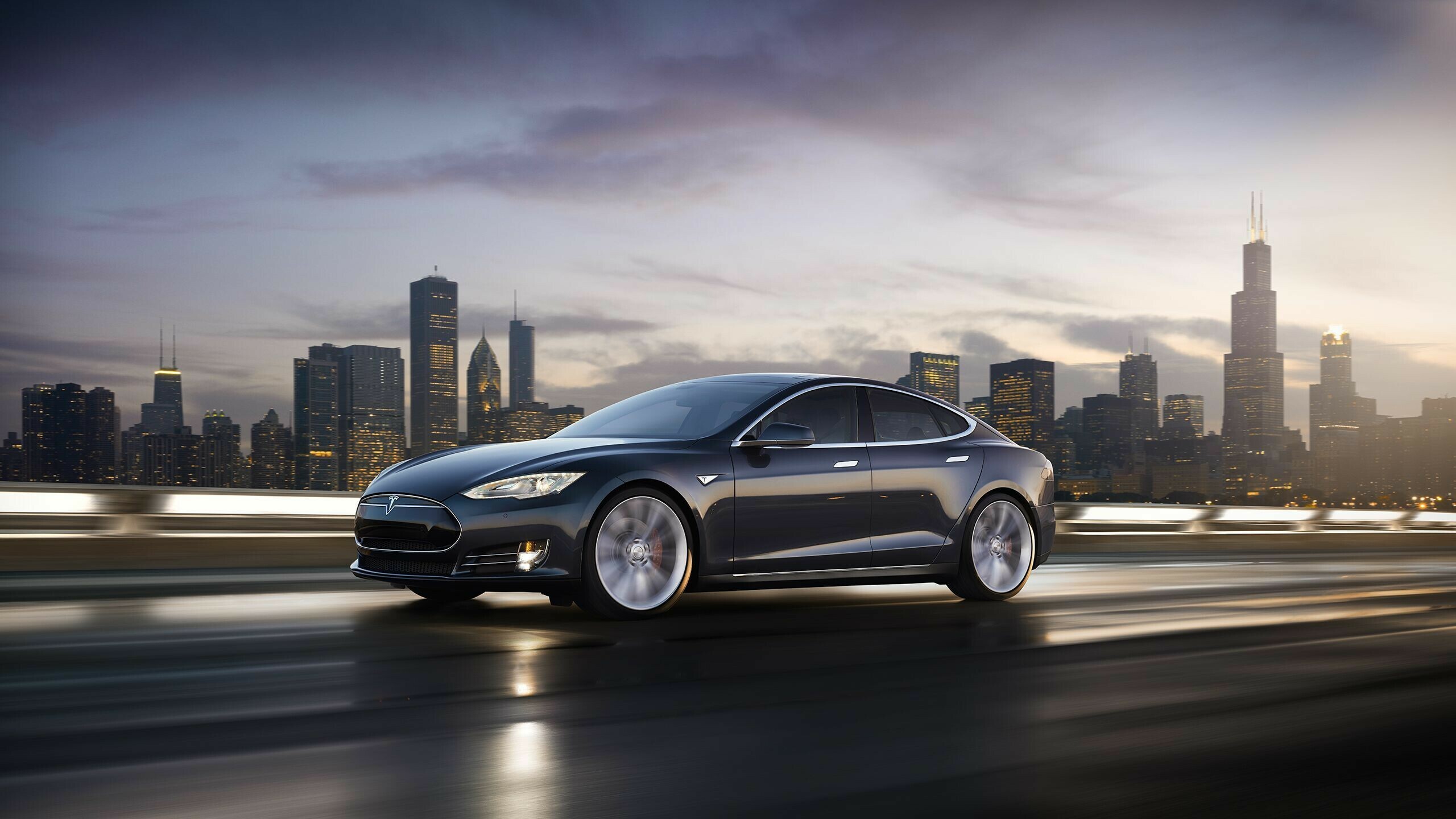 Tesla, Electric revolution, Sustainable mobility, Cutting-edge technology, 2560x1440 HD Desktop