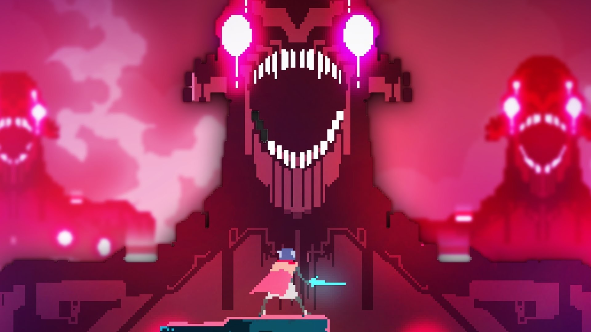 Hyper Light Drifter, Artistic desktop wallpaper, User-posted image, Christopher Tremblay, 1920x1080 Full HD Desktop