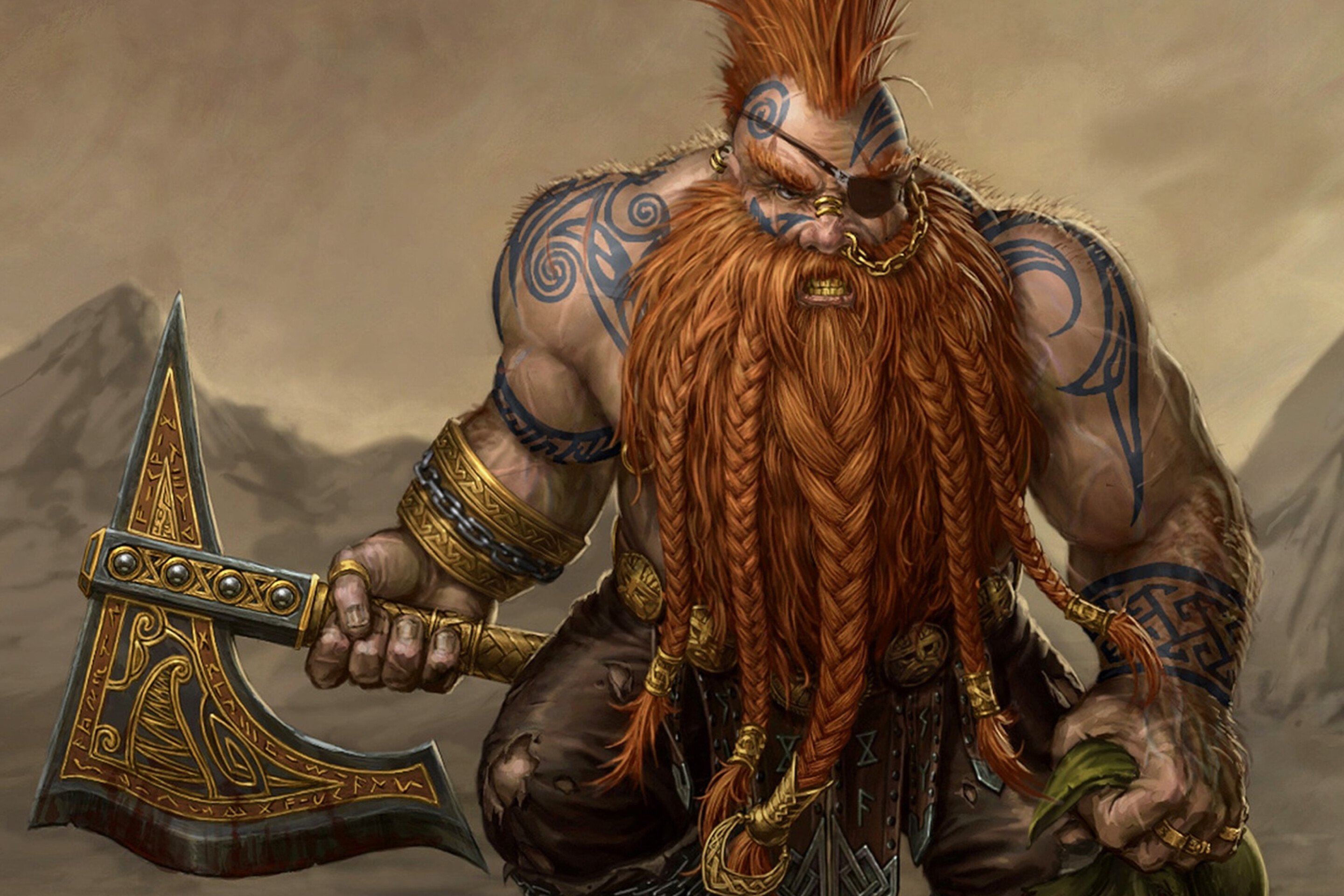 Dwarf, Slayer wallpaper, Android compatible, 2880x1920 HD Desktop