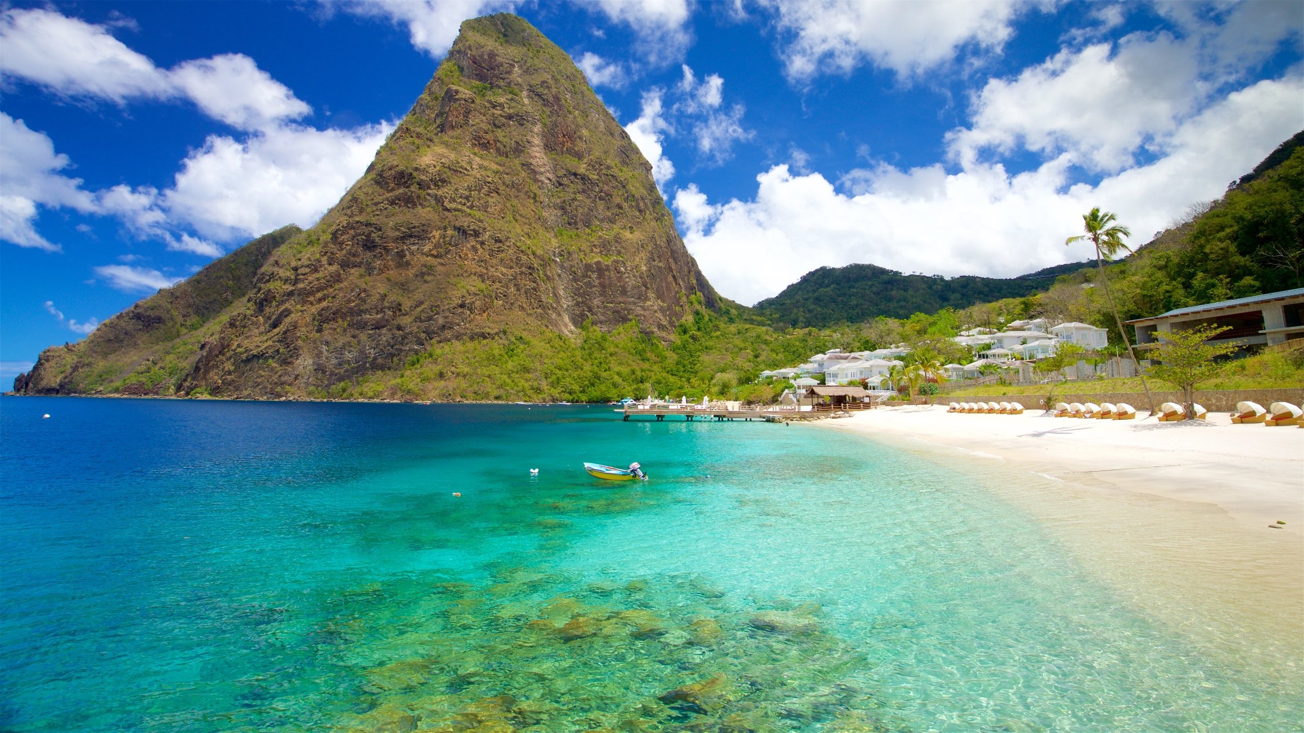 British Airways, Direct flights, Saint Lucia, Travel, 2560x1440 HD Desktop