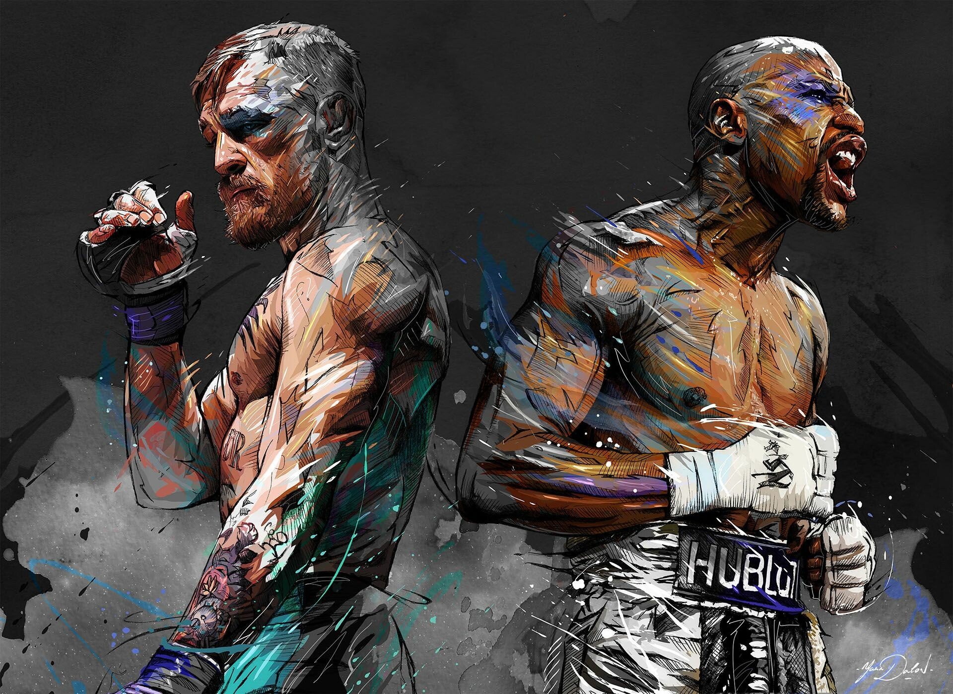 Digital art, Floyd Mayweather Wallpaper, 1920x1400 HD Desktop