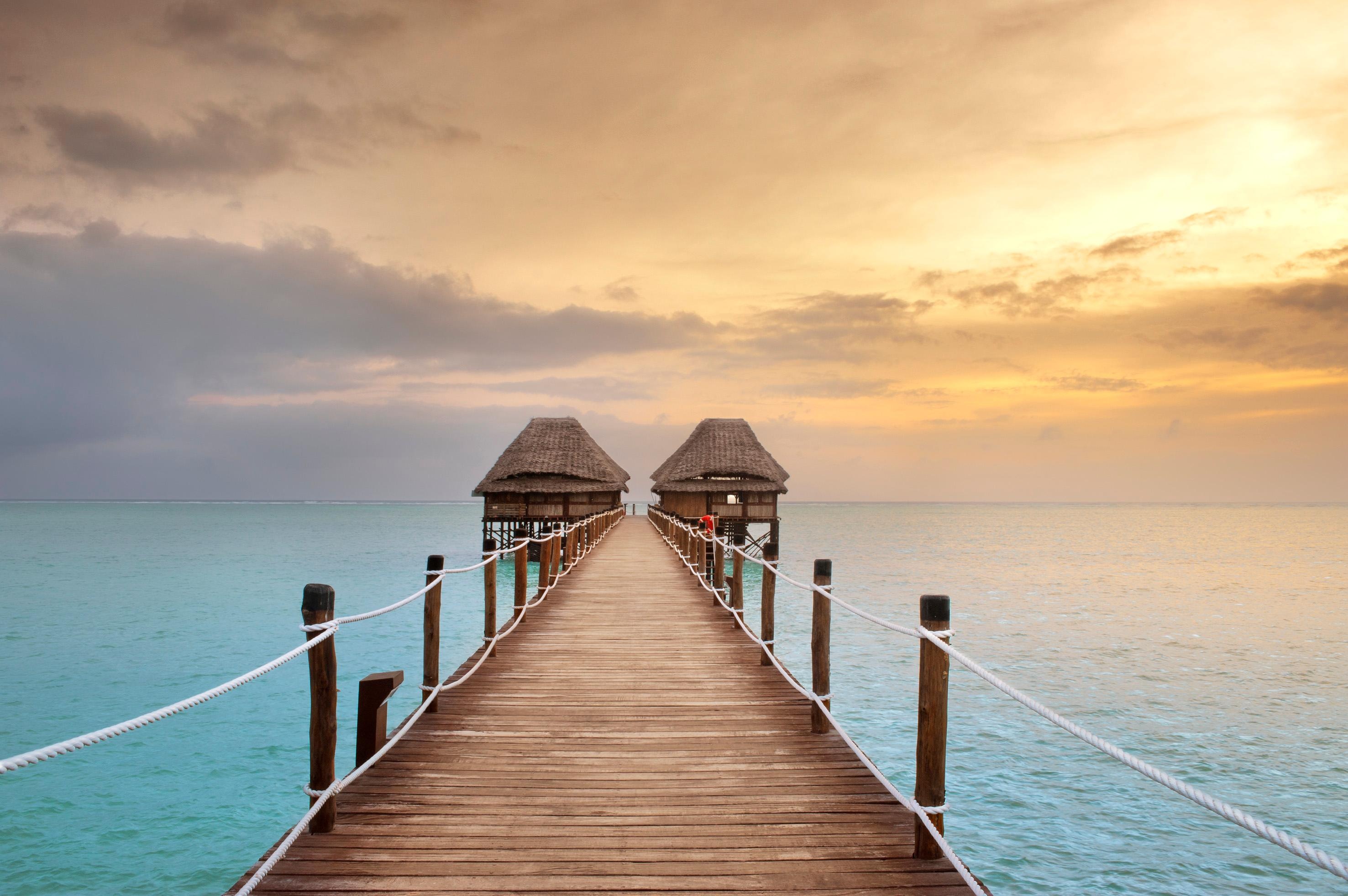 Melia Zanzibar, Pwani Mchangani, Tropical luxury, Beachfront resort, 2960x1970 HD Desktop