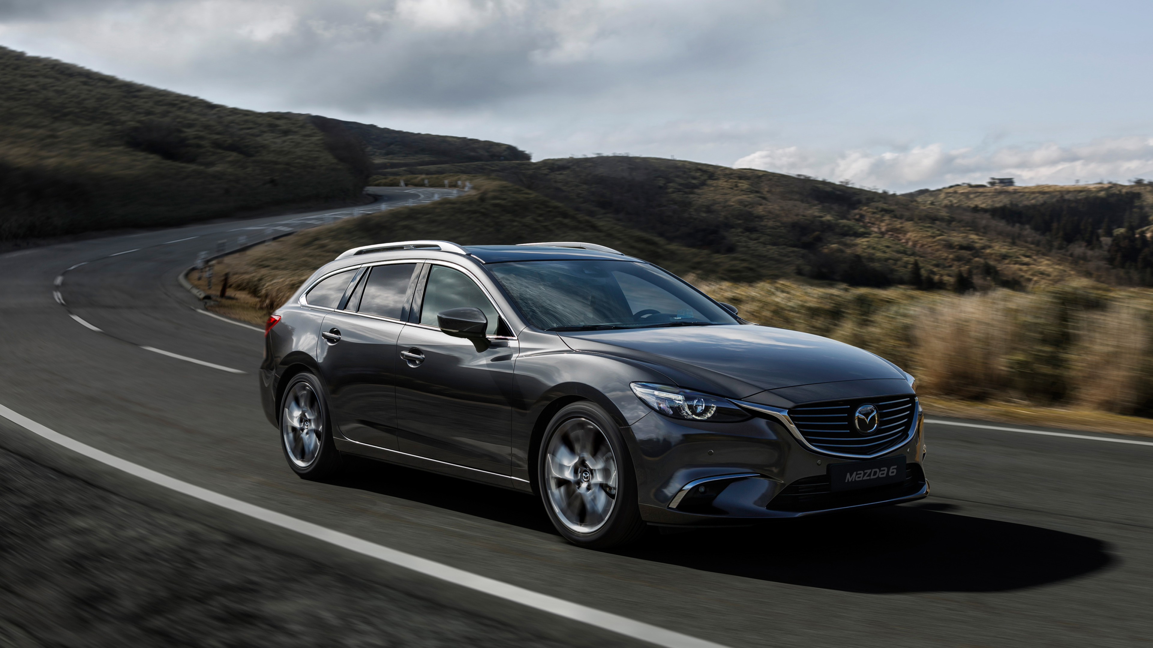 Mazda 6, Cars Desktop Wallpapers, Wagon, 3840x2160 4K Desktop