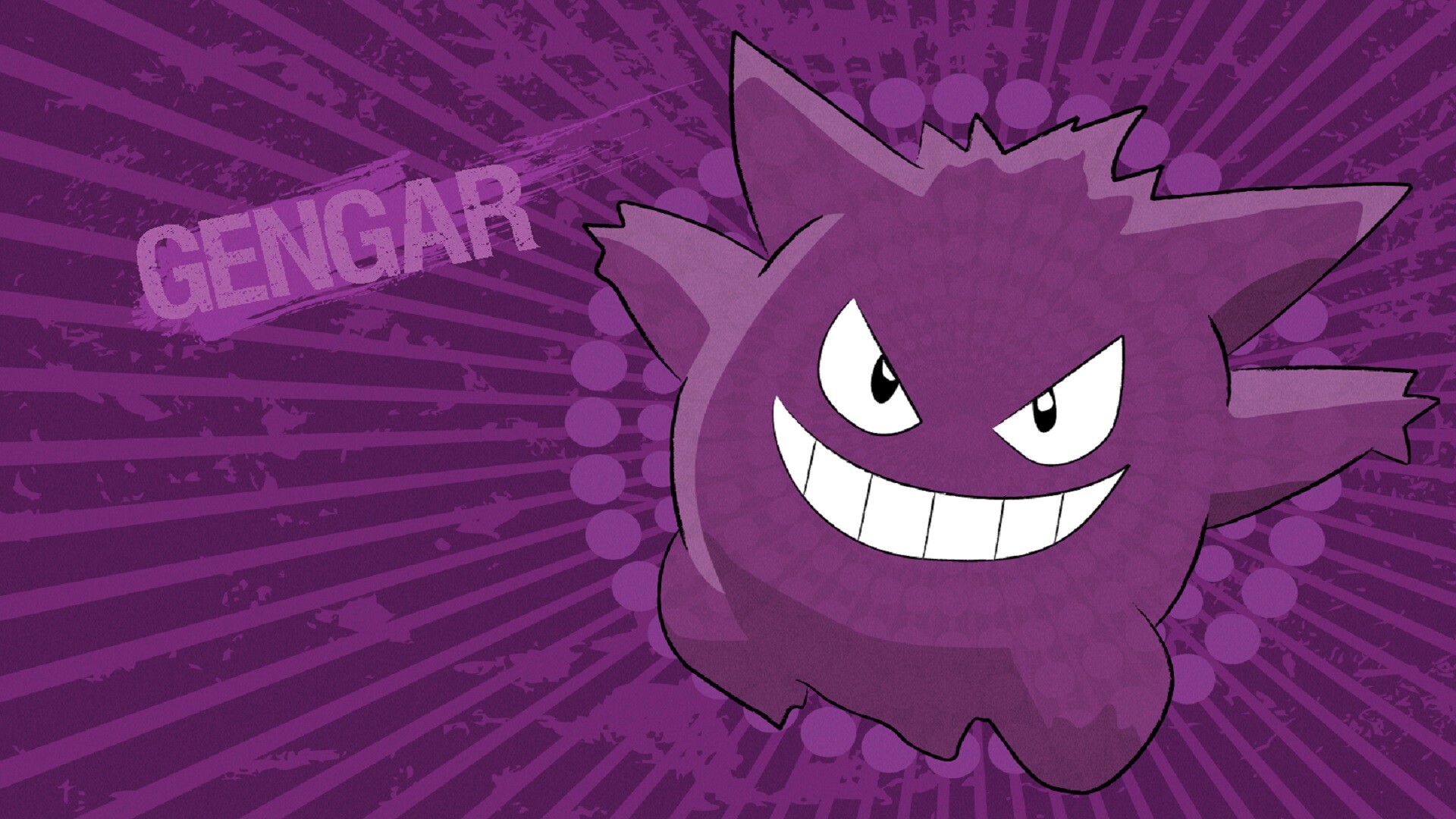 Variety of Gengar wallpapers, Ghostly figure, Spooky atmosphere, Pokmon fanart, 1920x1080 Full HD Desktop