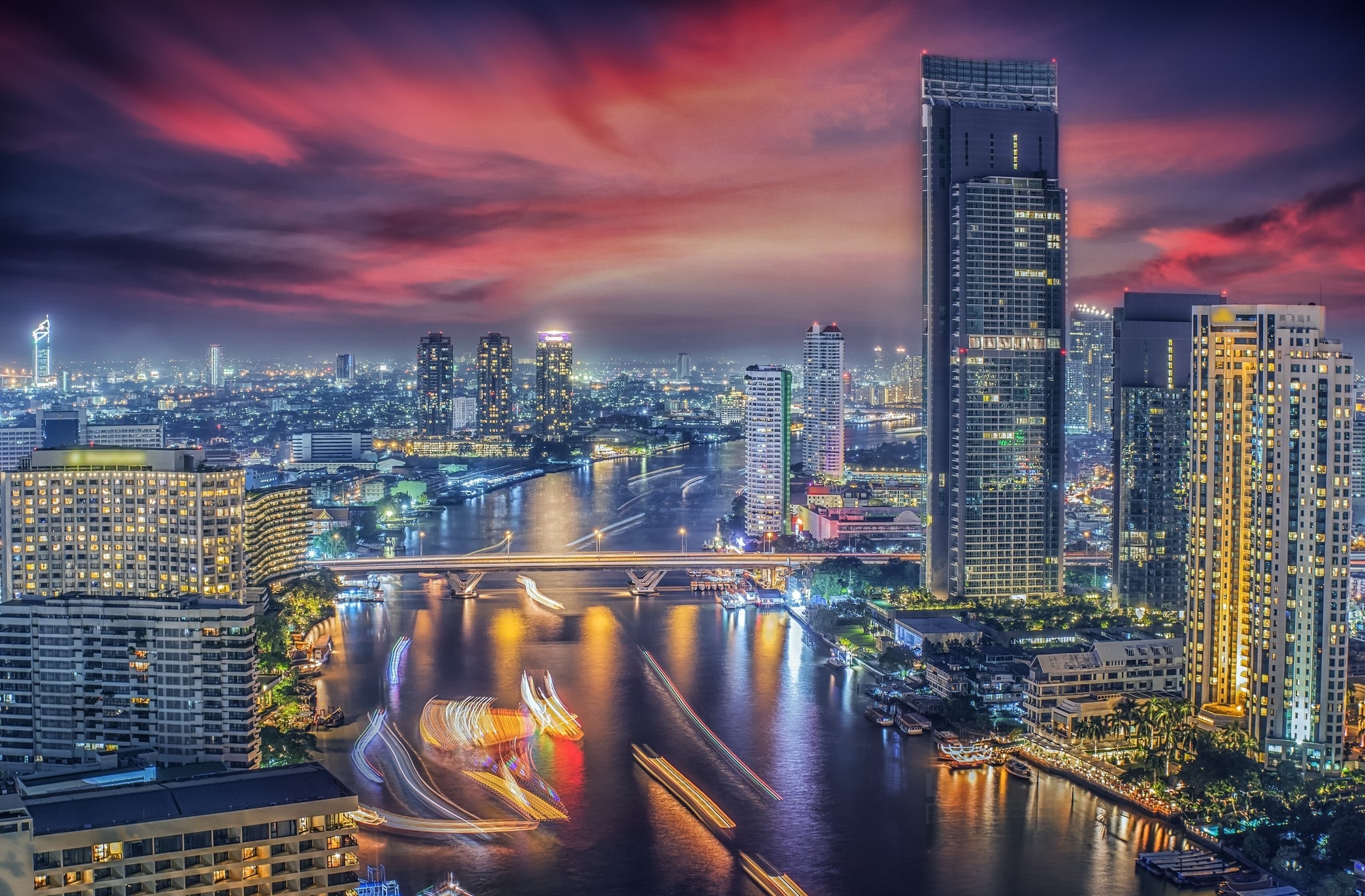 Bangkok City, Exotic Southeast Asia, Cultural Splendor, Urban Wonders, 2050x1350 HD Desktop