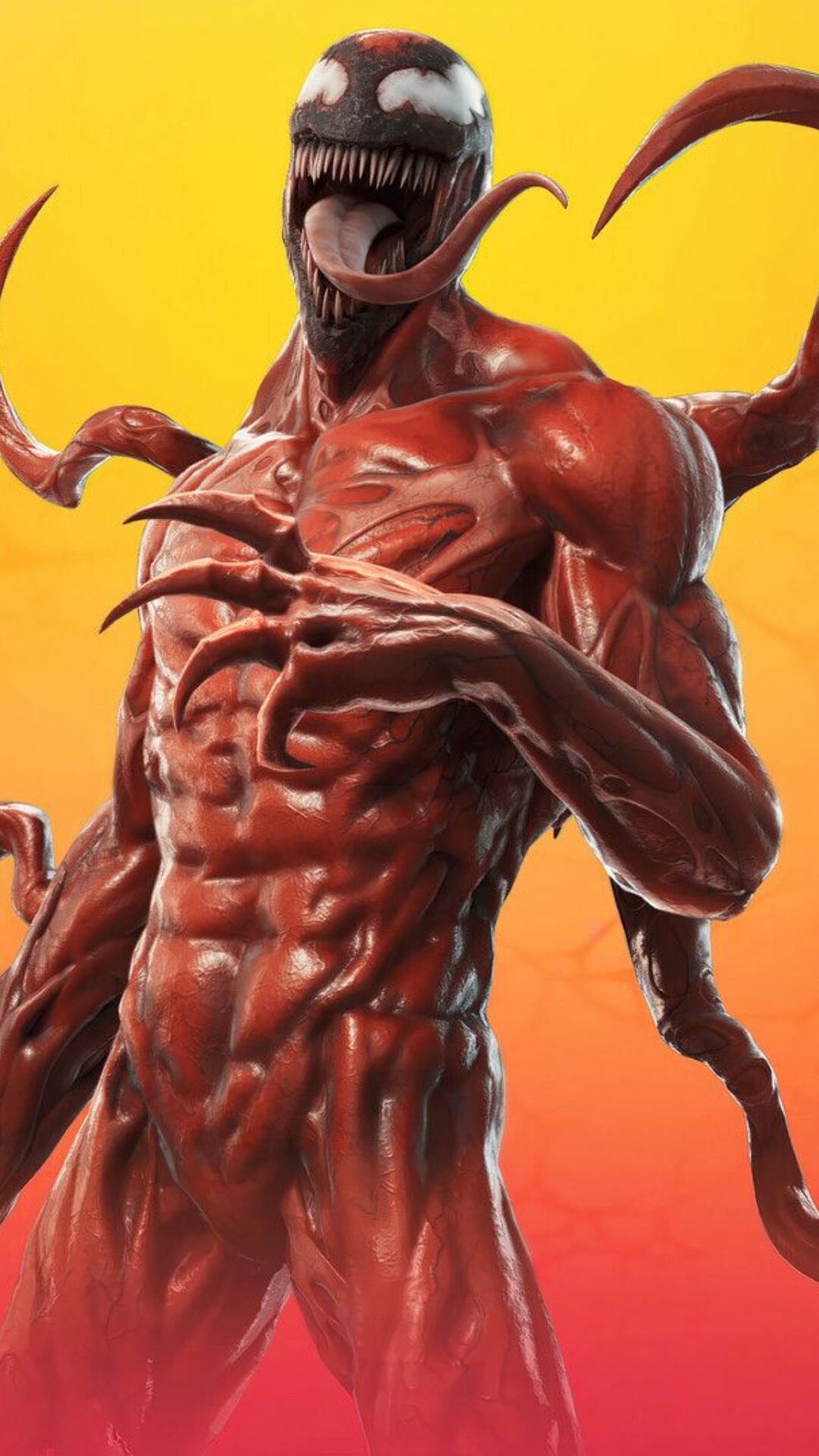 Carnage, Fortnite Wallpaper, 1080x1920 Full HD Phone