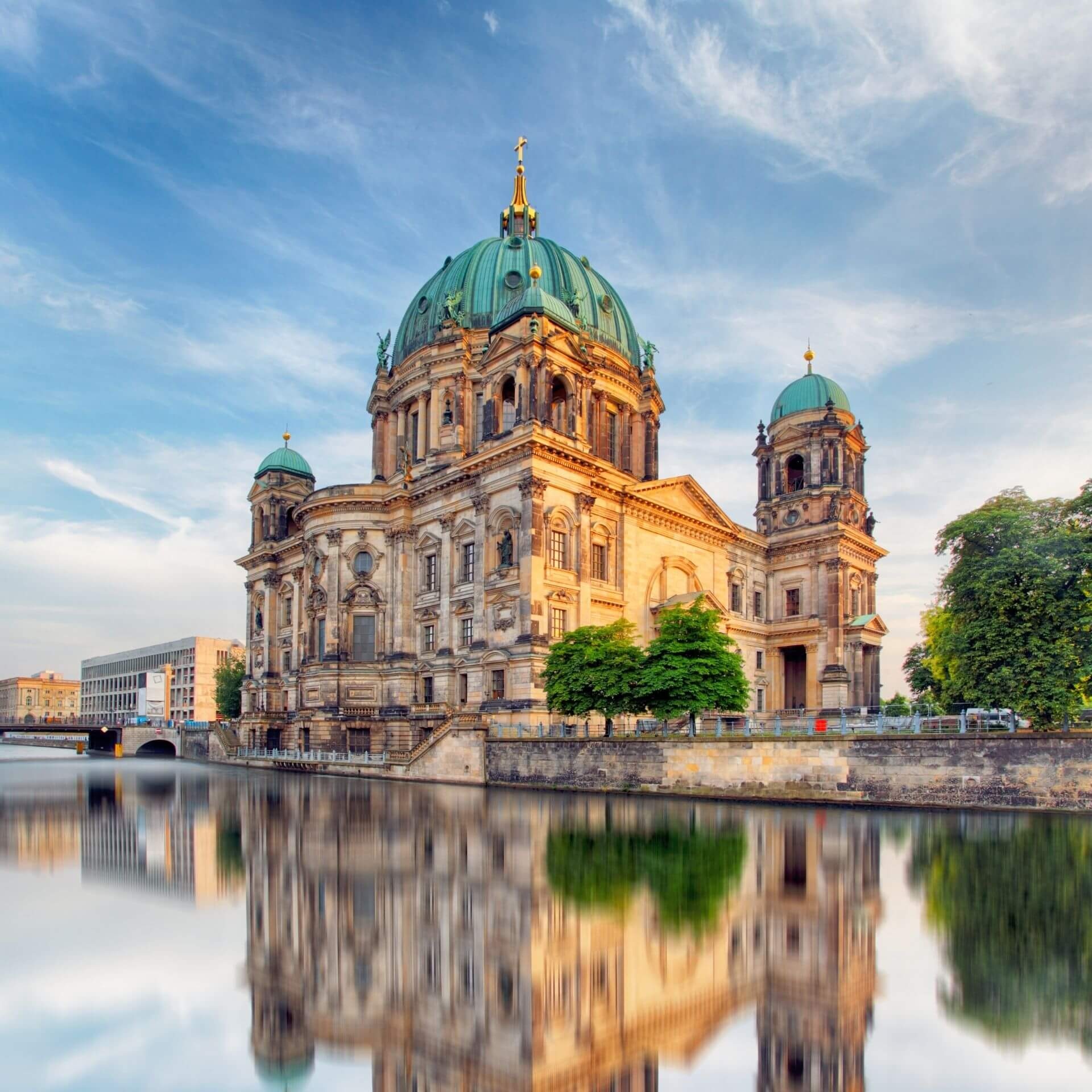 Berlin Dom, Evening activities, Berlin, Tip of the day, 1920x1920 HD Phone