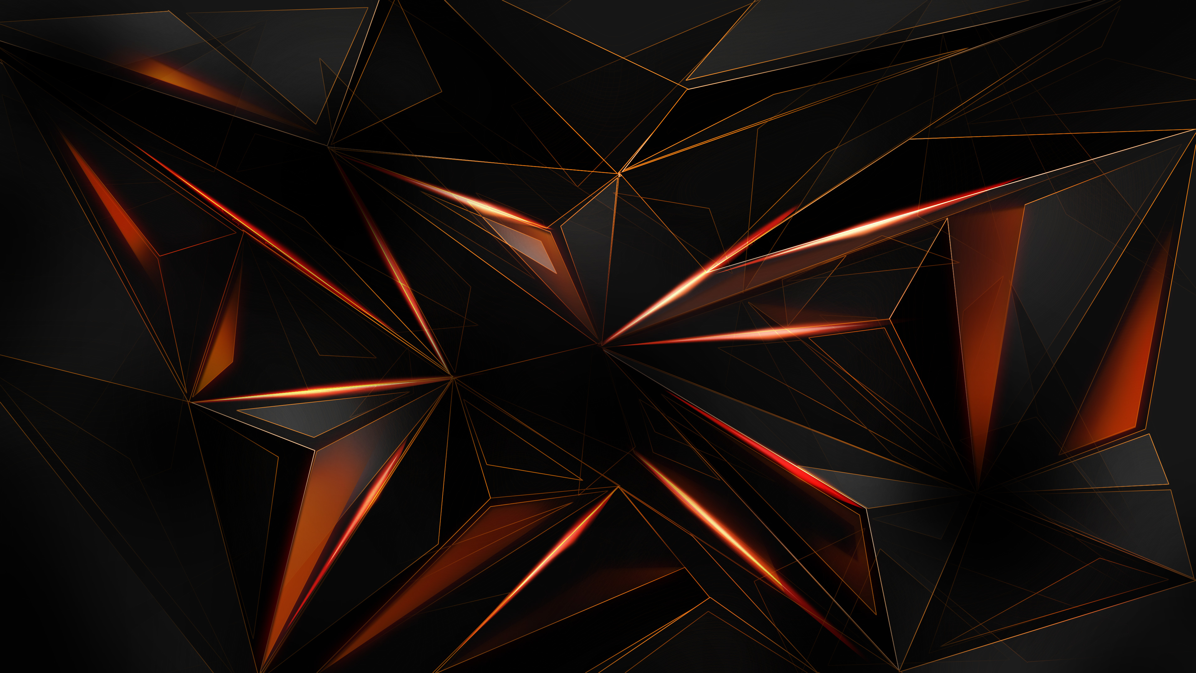 Polygon shapes, Abstract Shapes Wallpaper, 3840x2160 4K Desktop