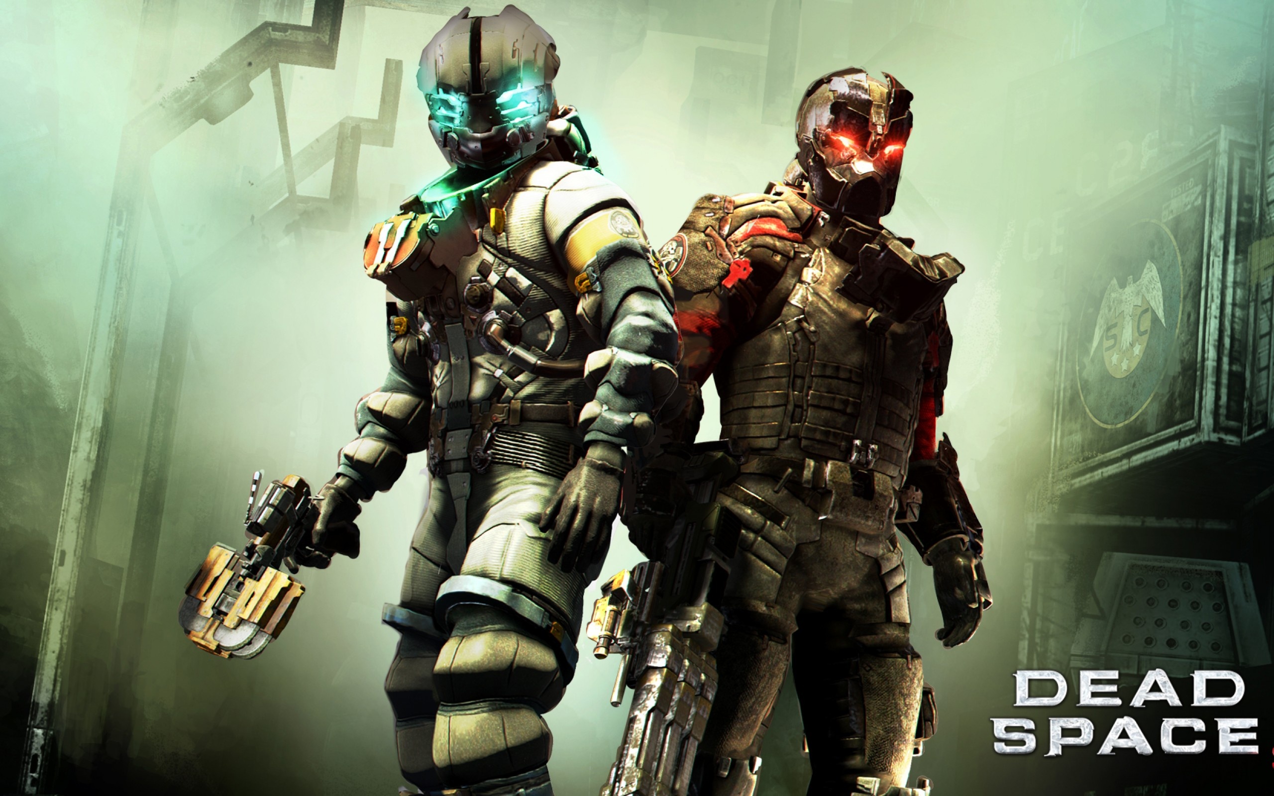 Dead Space, Game wallpaper, Third installment, Futuristic setting, 2560x1600 HD Desktop