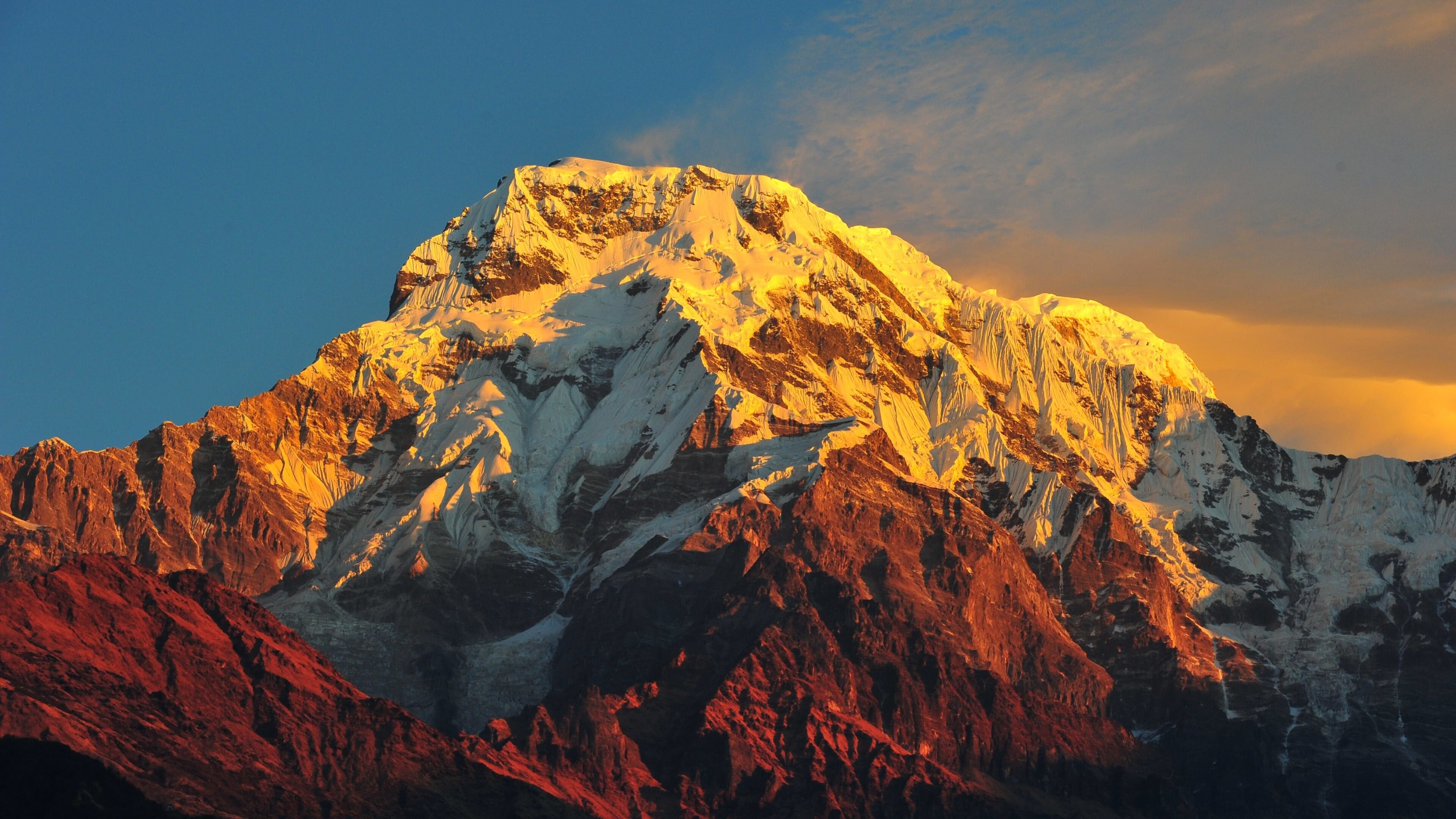 Annapurna, Himalayas Wallpaper, 3840x2160 4K Desktop