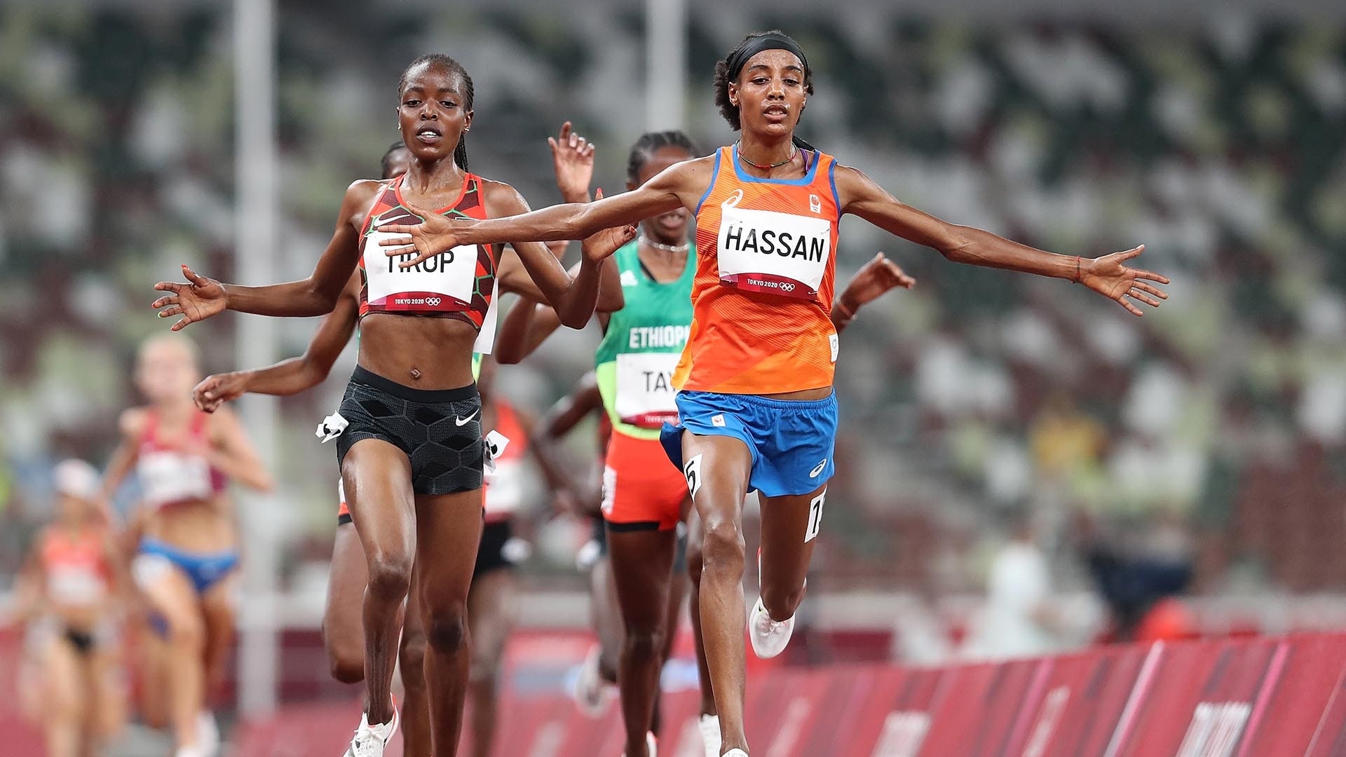 Hassan, Obiri, 5, 000m final, 1920x1080 Full HD Desktop