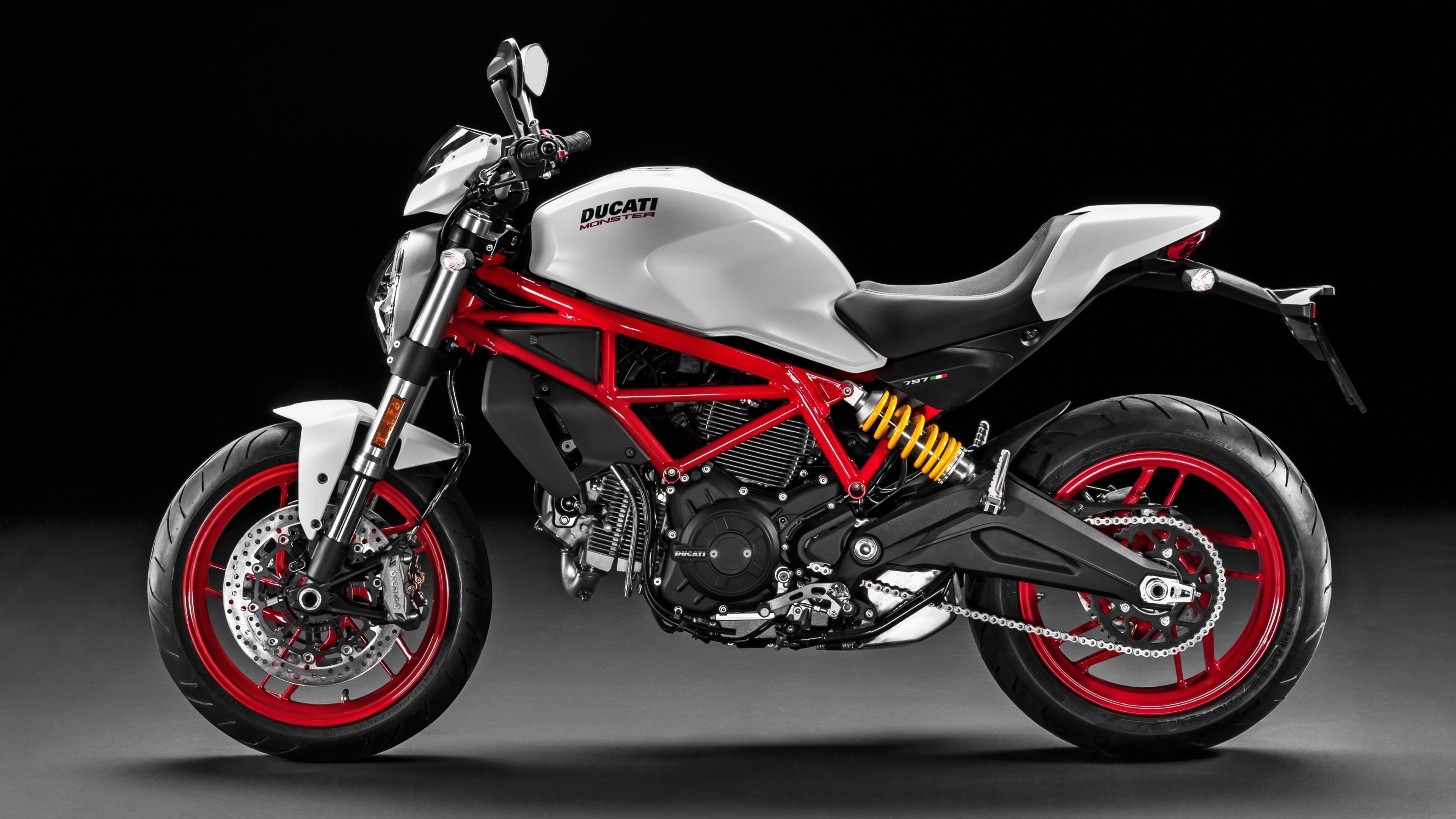 797 Plus, Ducati Monster Wallpaper, 3840x2160 4K Desktop