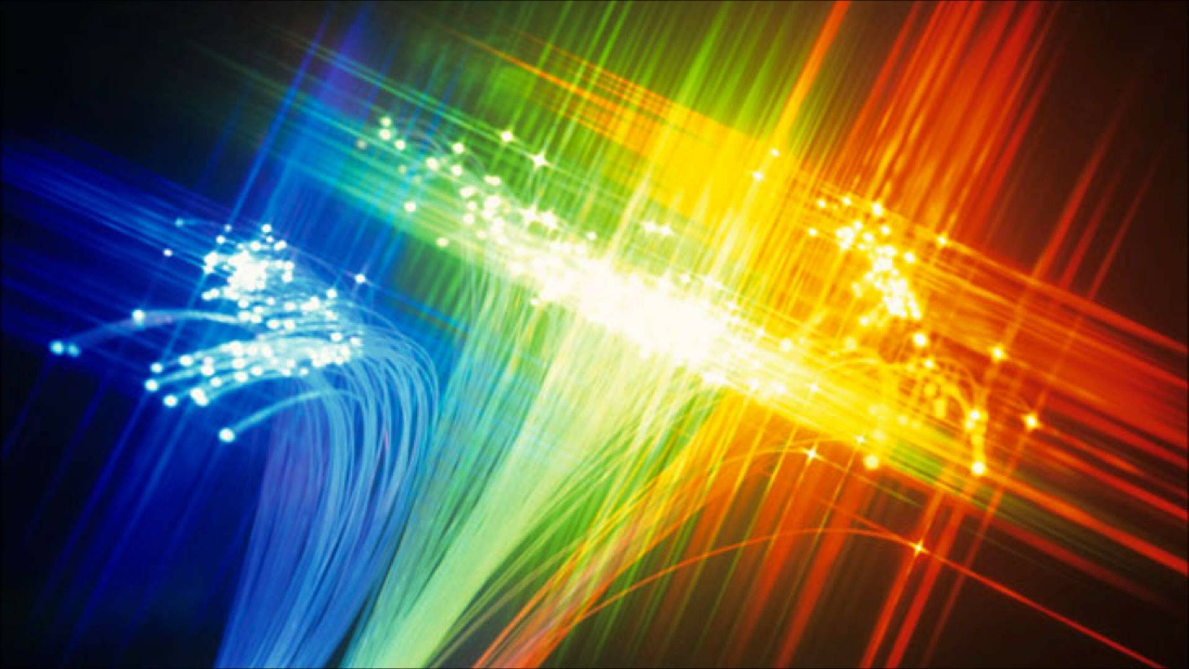 Fiber optic rainbow delight, 4K Ultra HD wallpaper, Vibrant color display, Captivating visual masterpiece, 3840x2160 4K Desktop