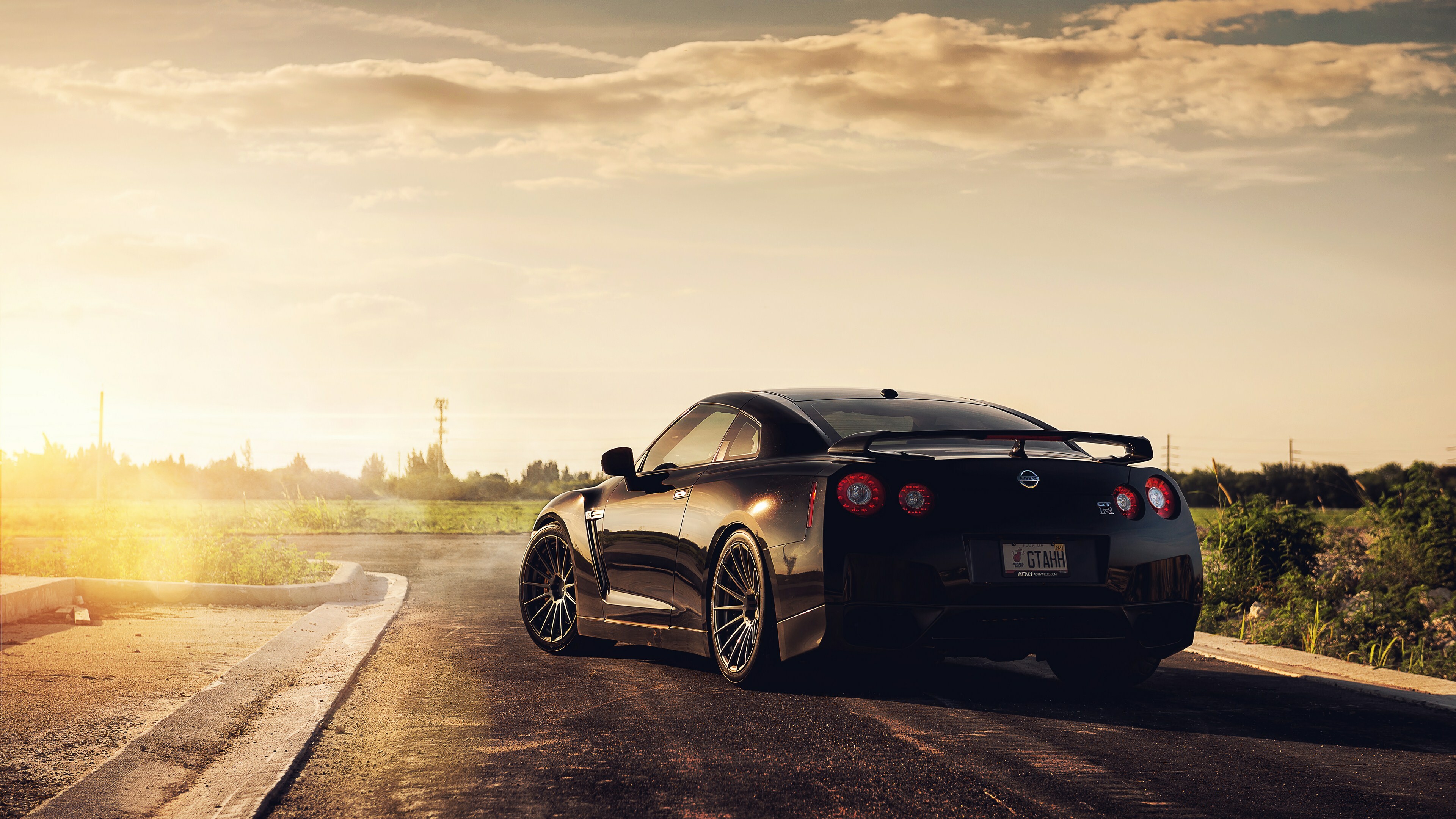 Nissan ADV 1 GTR, Desktop backgrounds, Automotive elegance, Stunning visuals, 3840x2160 4K Desktop