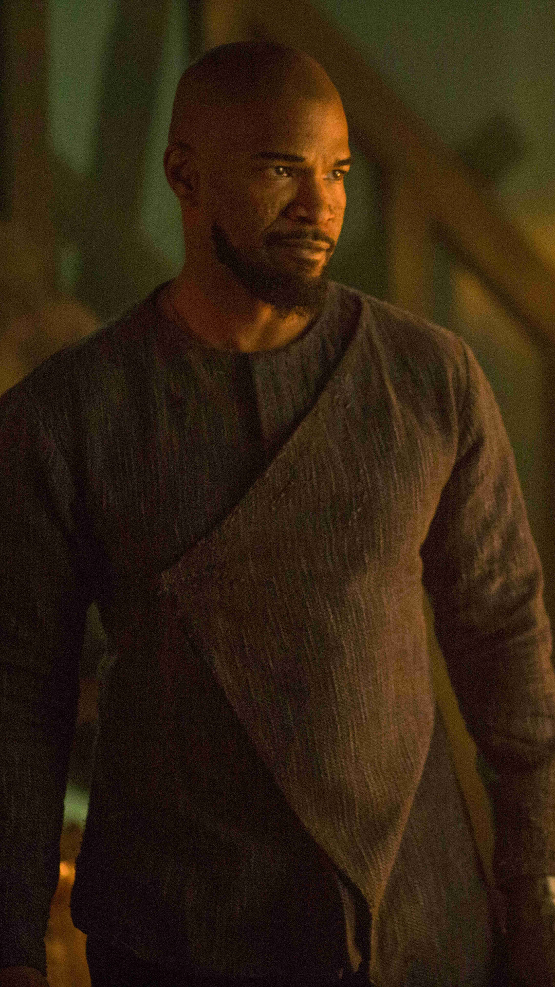 Jamie Foxx, Little John, Robin Hood Movie, iPhone, 1080x1920 Full HD Phone