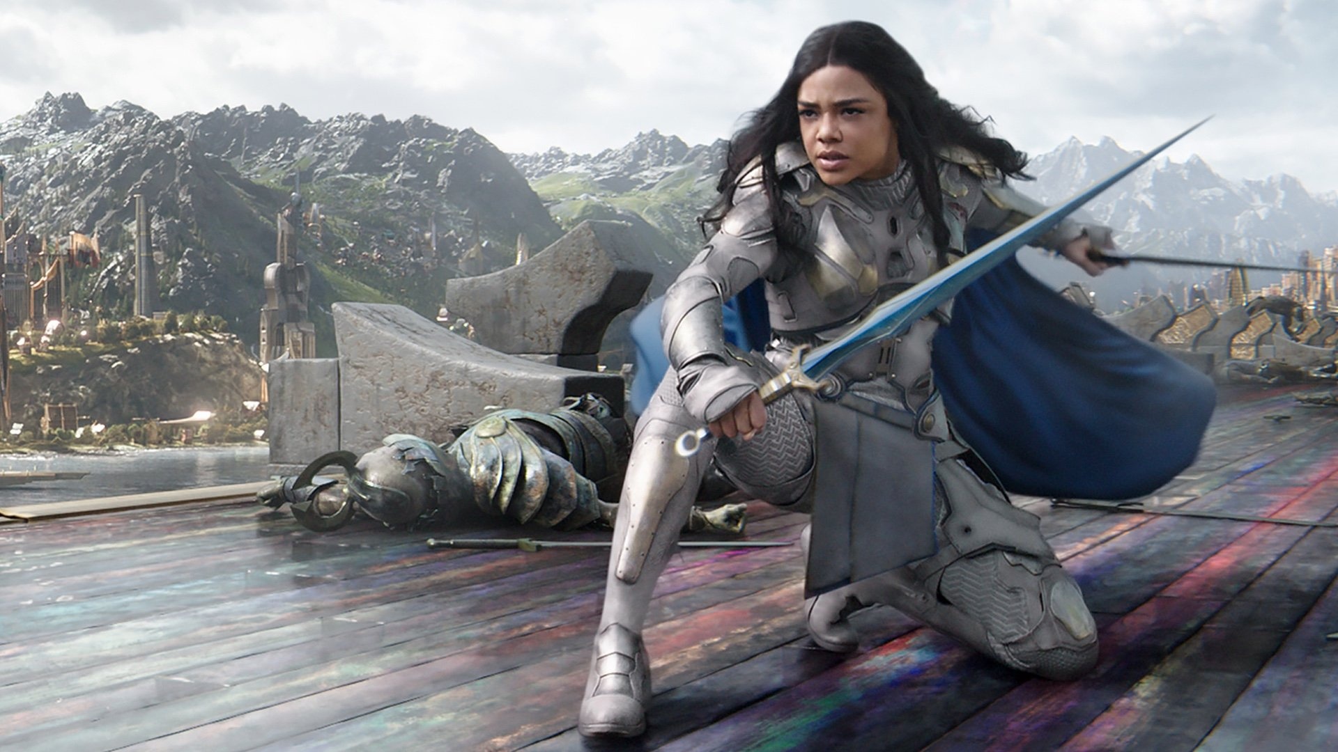 Tessa Thompson, Thor Love and Thunder, 1920x1080 Full HD Desktop