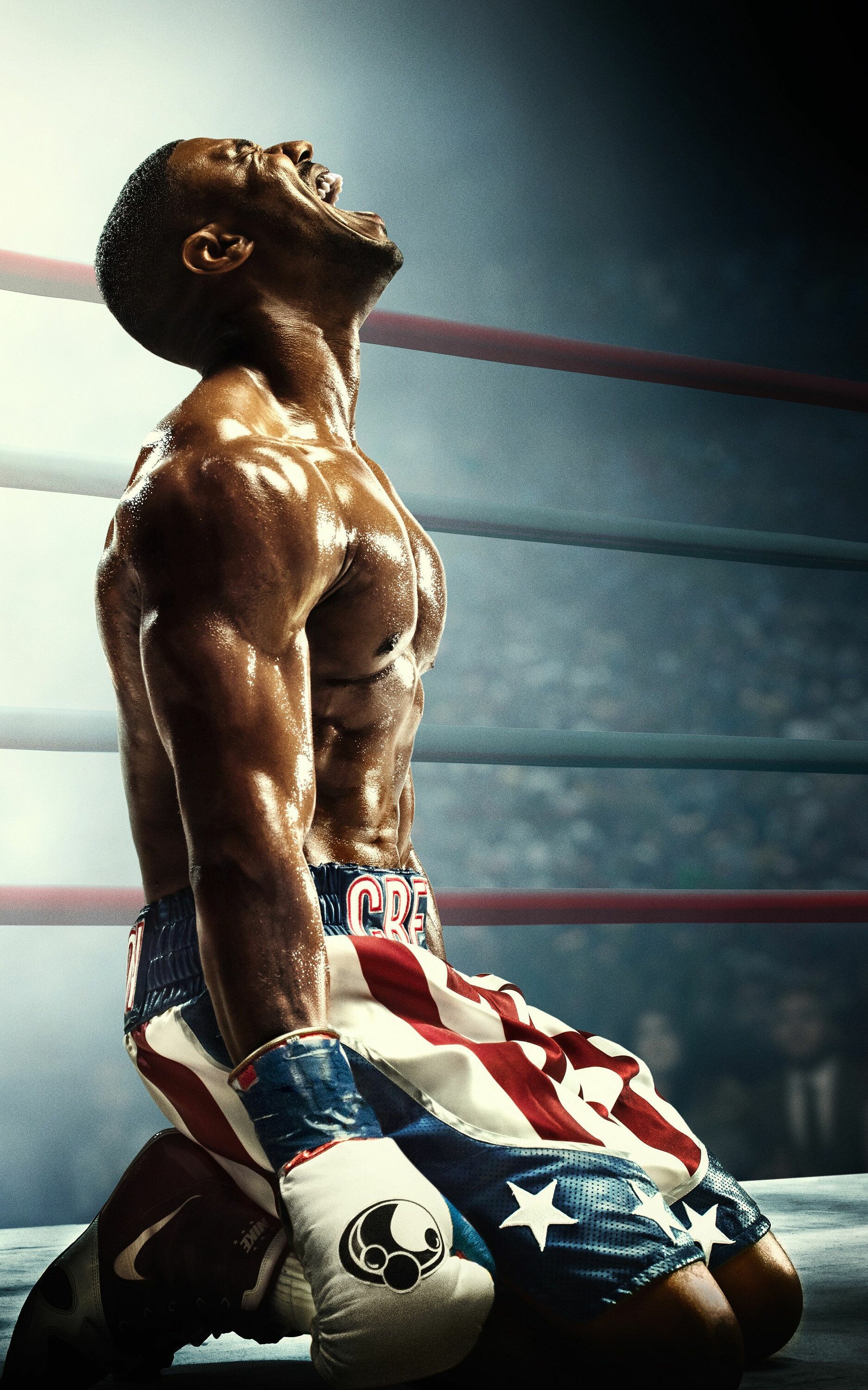 Michael B. Jordan, Boxing Wallpaper, 1880x3000 HD Phone