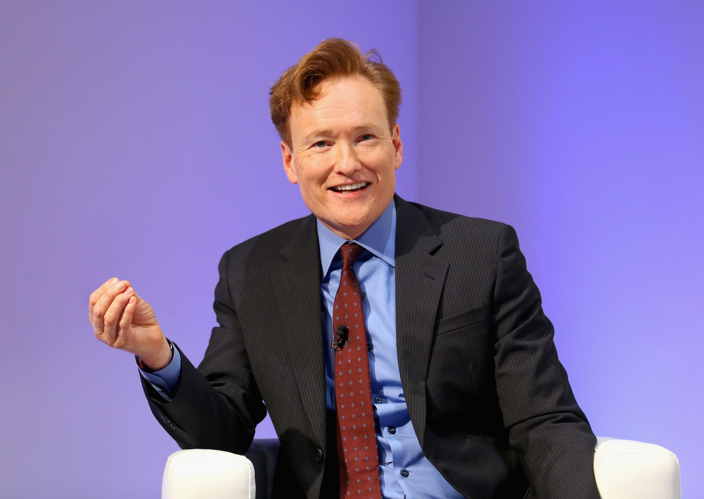 Conan O'Brien, Celebs, Viral infection, Robert Caro, 2400x1710 HD Desktop