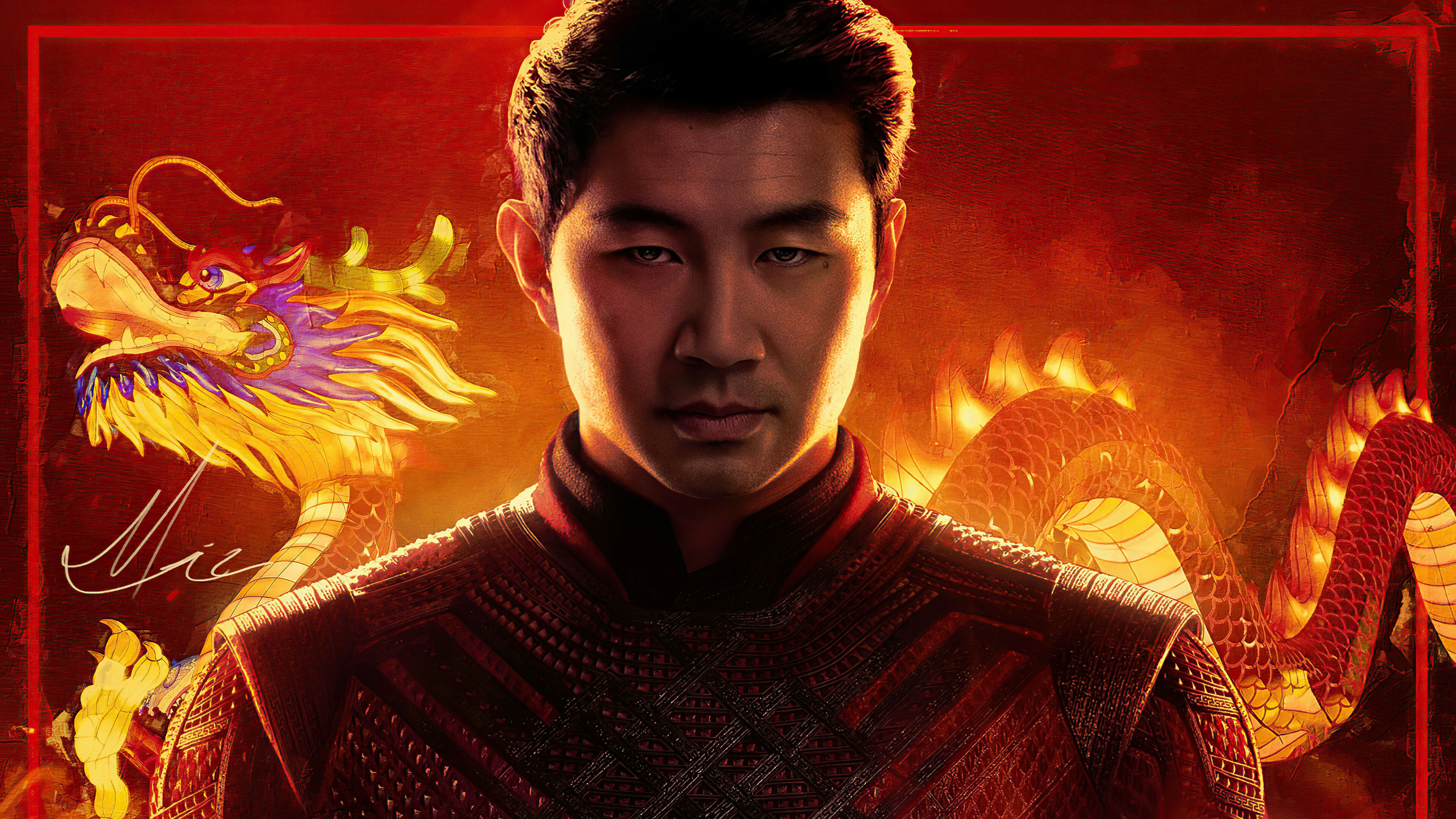 Simu Liu, Shang-Chi and the Legend of the Ten Rings Wallpaper, 3840x2160 4K Desktop