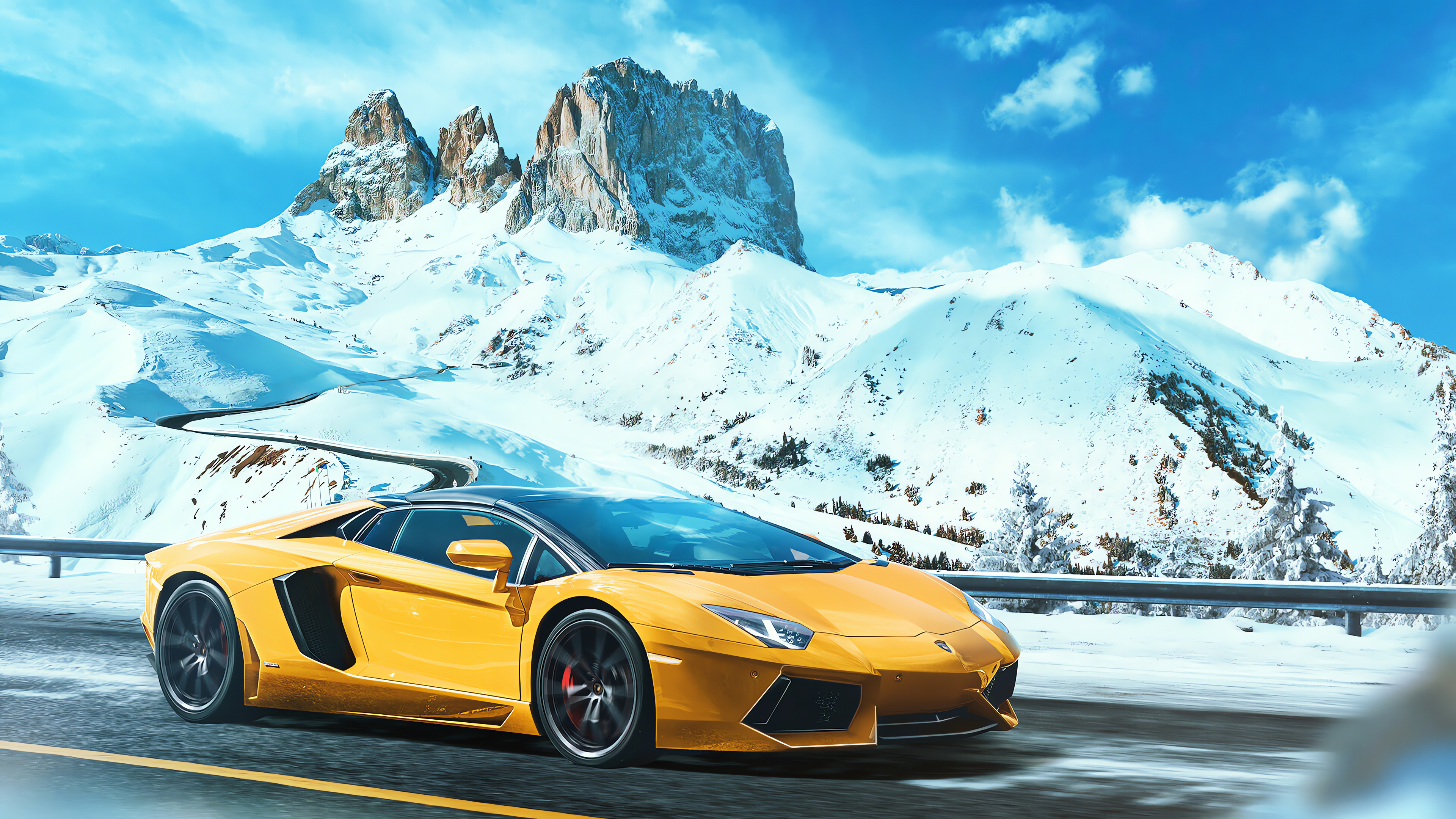 Lamborghini auto, HD wallpapers, Design corral, High-quality visuals, 3840x2160 4K Desktop