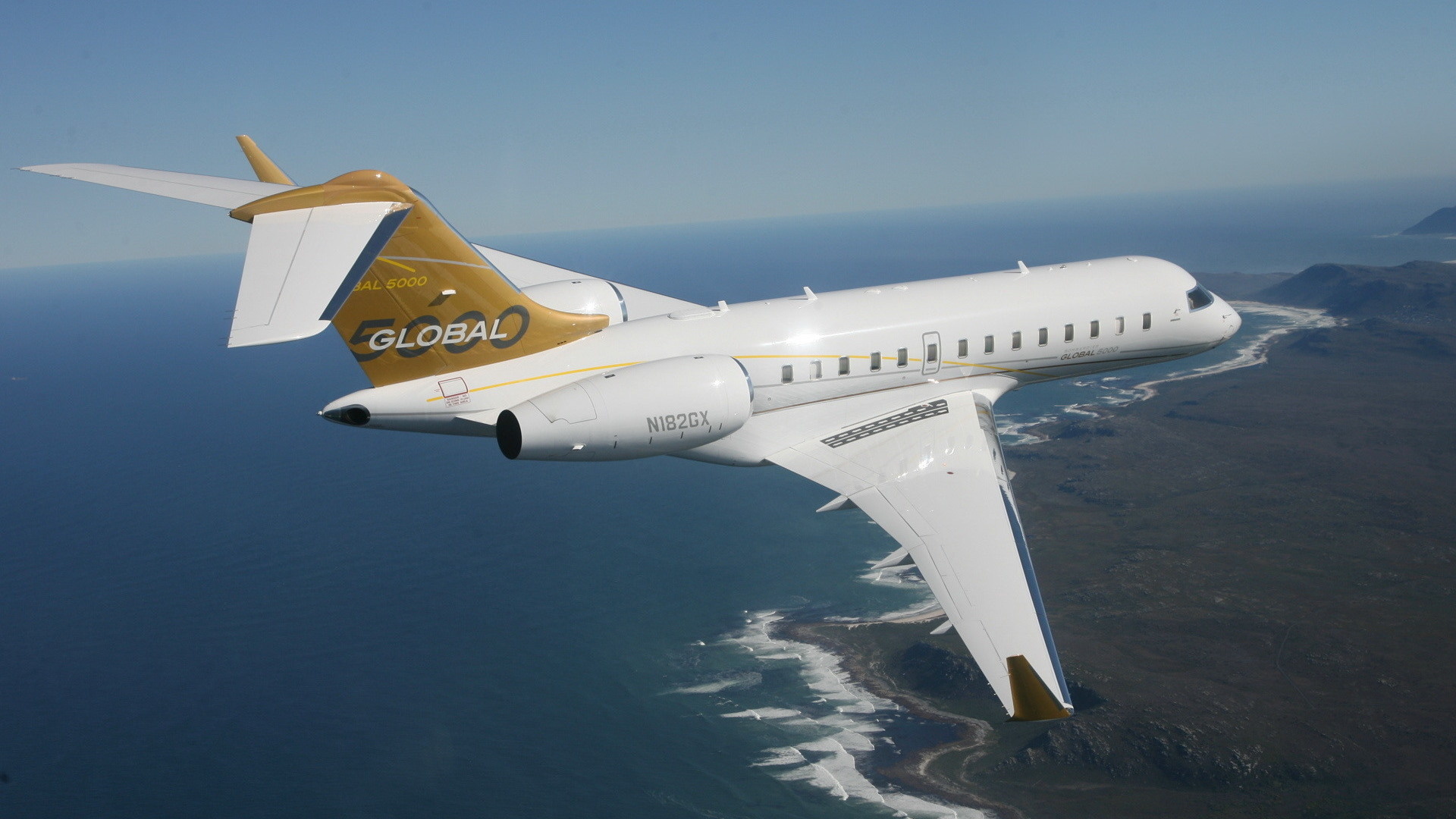 Bombardier Global 5000, HD wallpapers, Atmosphere of Earth, Air travel, 1920x1080 Full HD Desktop