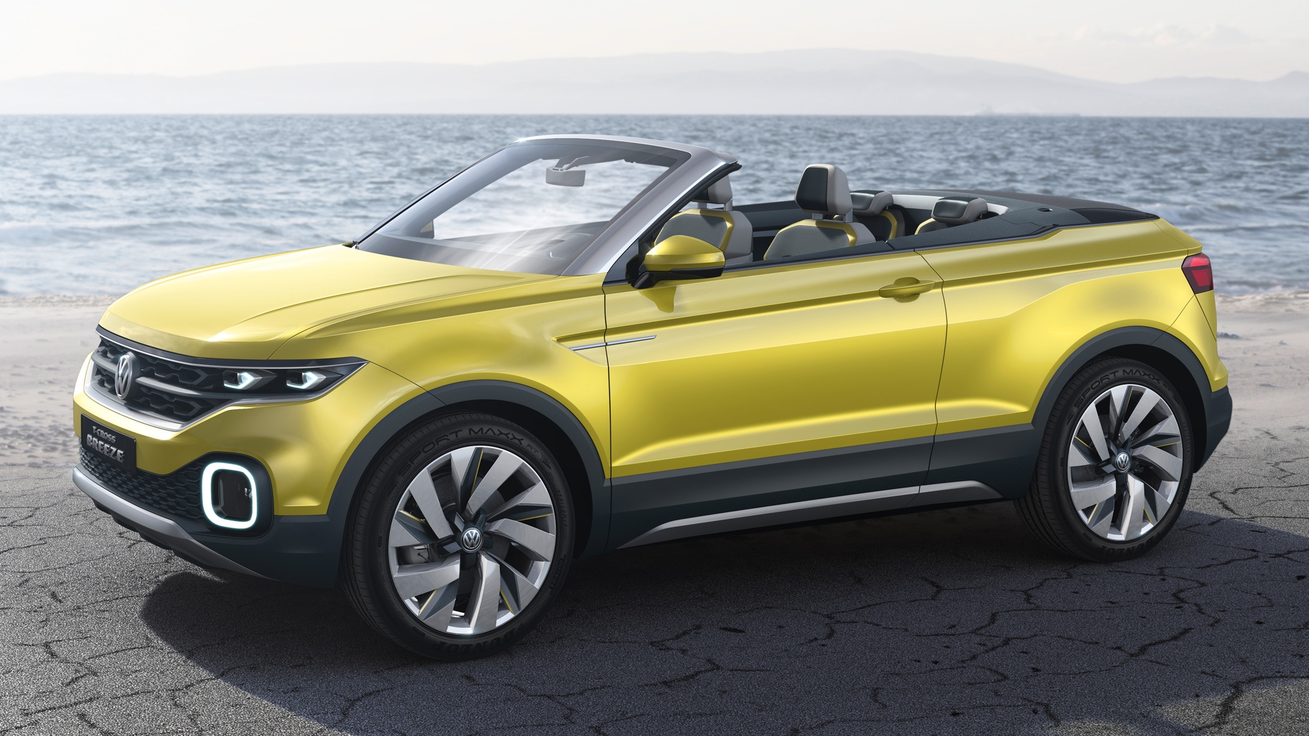 Cabrio, Volkswagen T-Cross Wallpaper, 2560x1440 HD Desktop