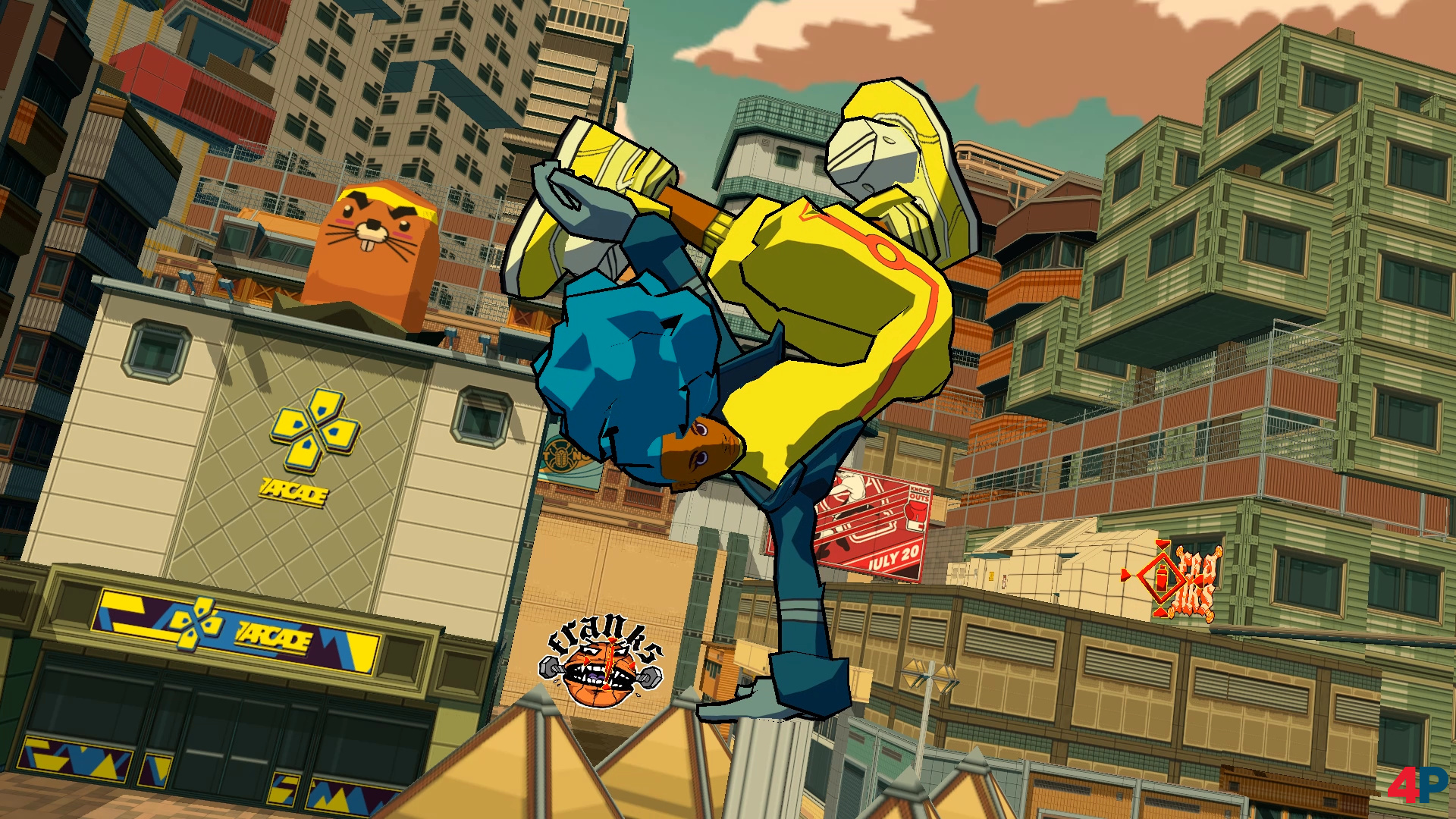 Jet Set Radio Future, Bomb Rush Cyberfunk, Game, 1920x1080 Full HD Desktop