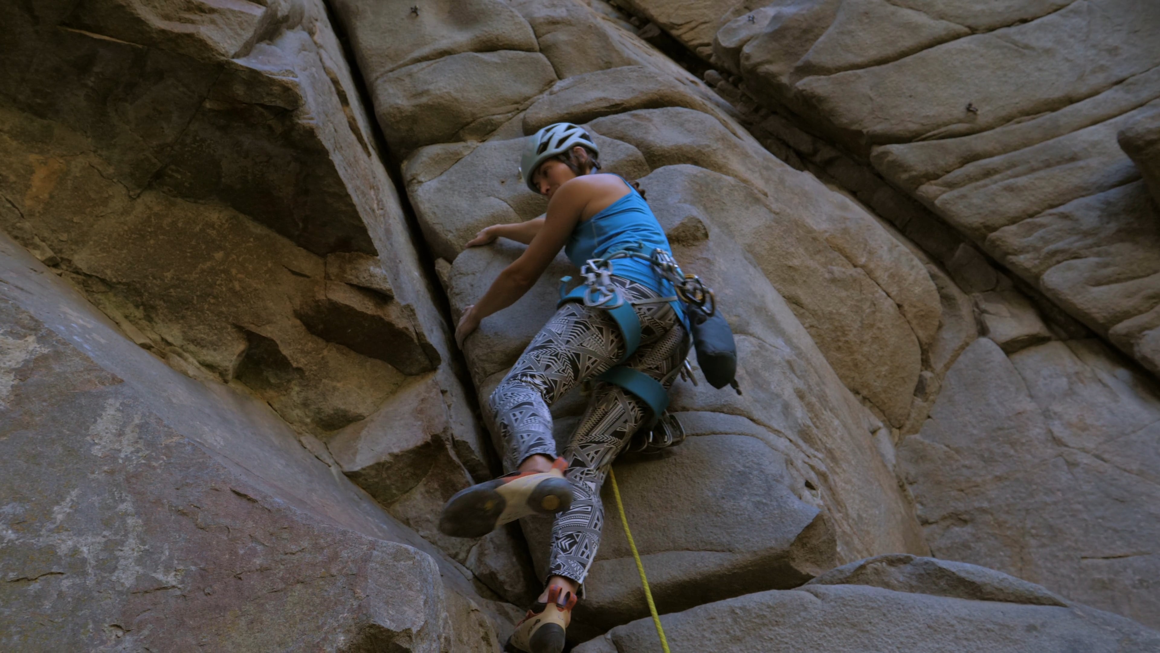 Stock video, Rock climbing, Woman, Free, 3840x2160 4K Desktop