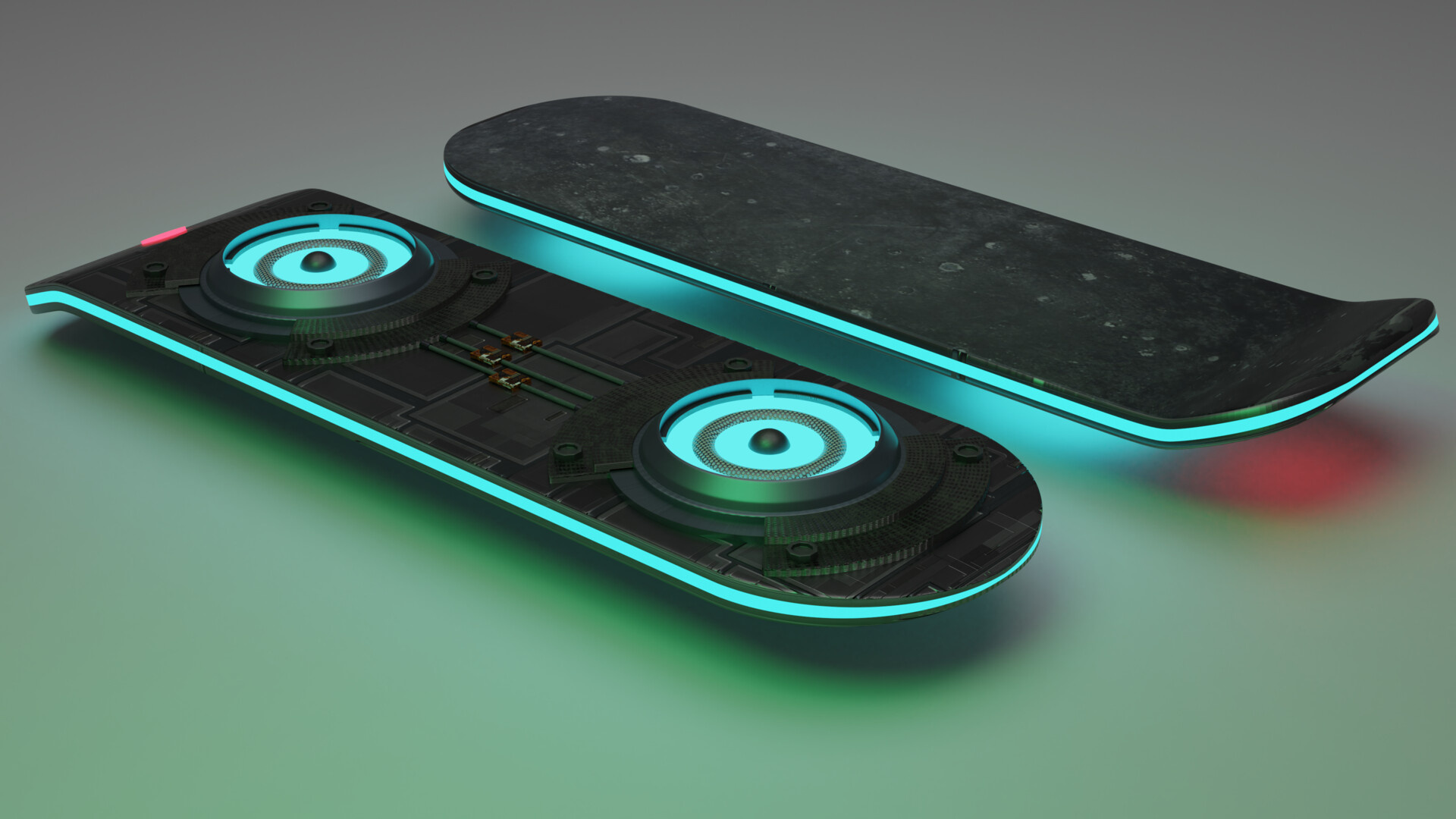 ArtStation F hoverboard, Sci-fi concept, Futuristic, Artwork, 1920x1080 Full HD Desktop