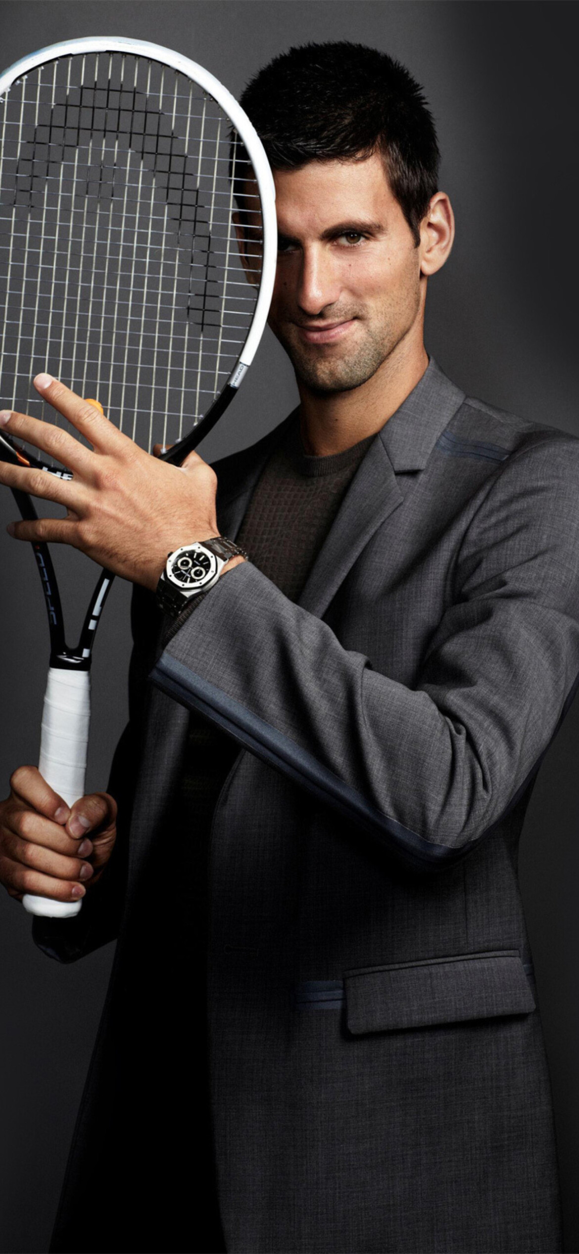 Novak Djokovic, Wallpaper, iPhone 11, 1170x2540 HD Phone