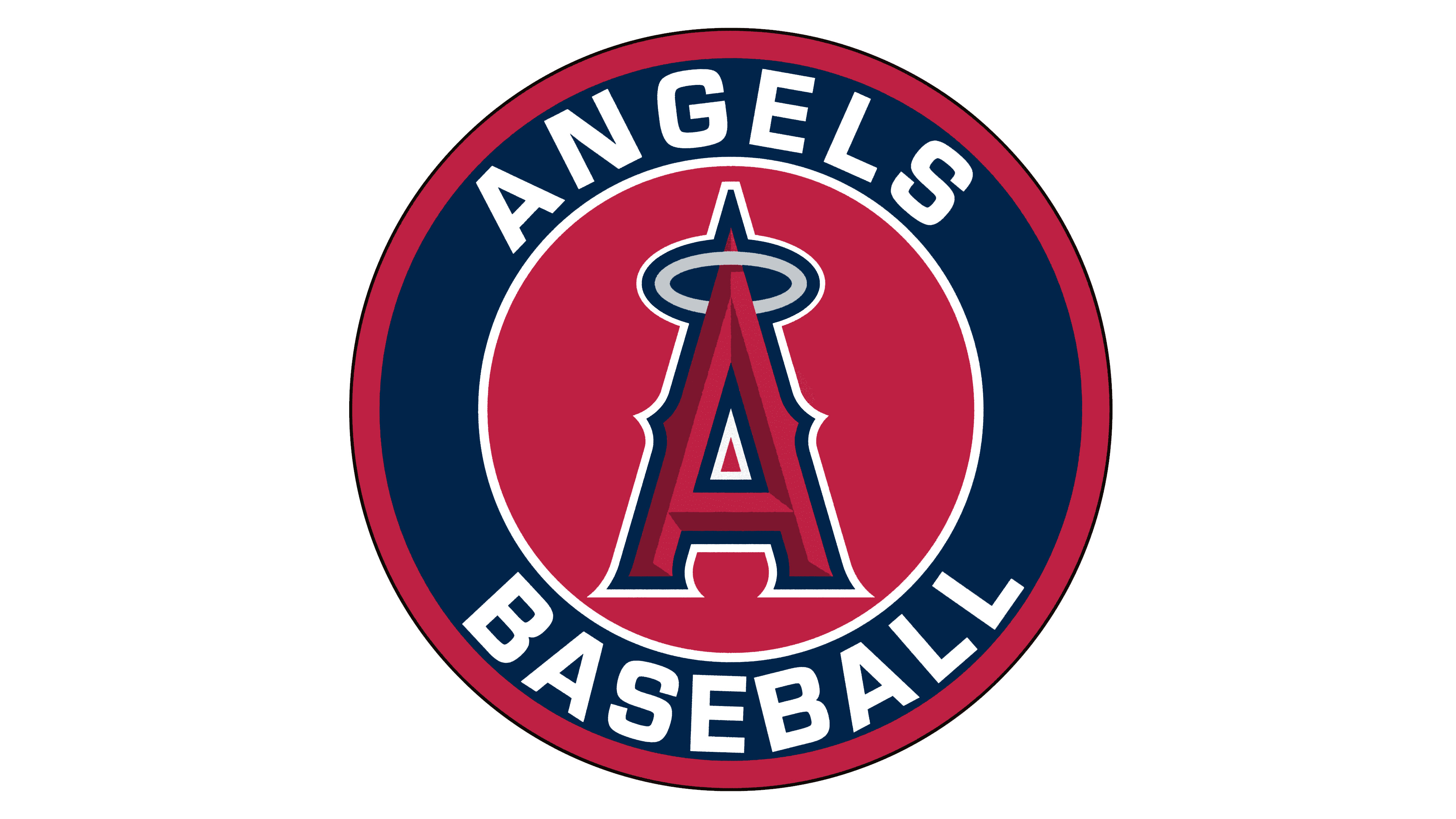 Logo, Los Angeles Angels Wallpaper, 3840x2160 4K Desktop