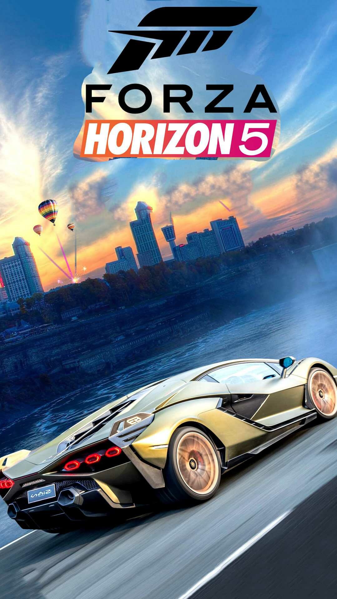 Forza Horizon 5, Exciting gameplay, Fresh landscapes, HD wallpapers, 1080x1920 Full HD Phone