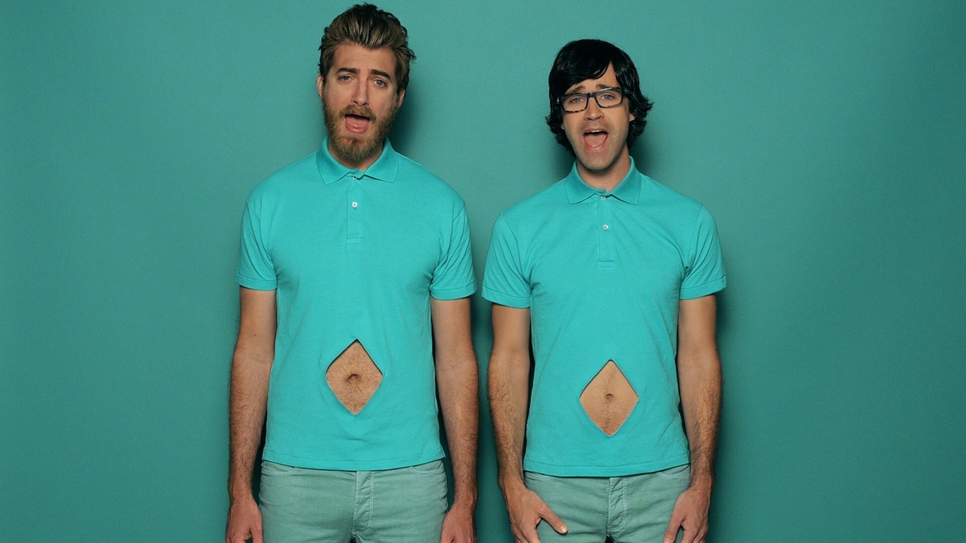 Rhett & Link, Navels, Sing all about them, Music video, 1920x1080 Full HD Desktop