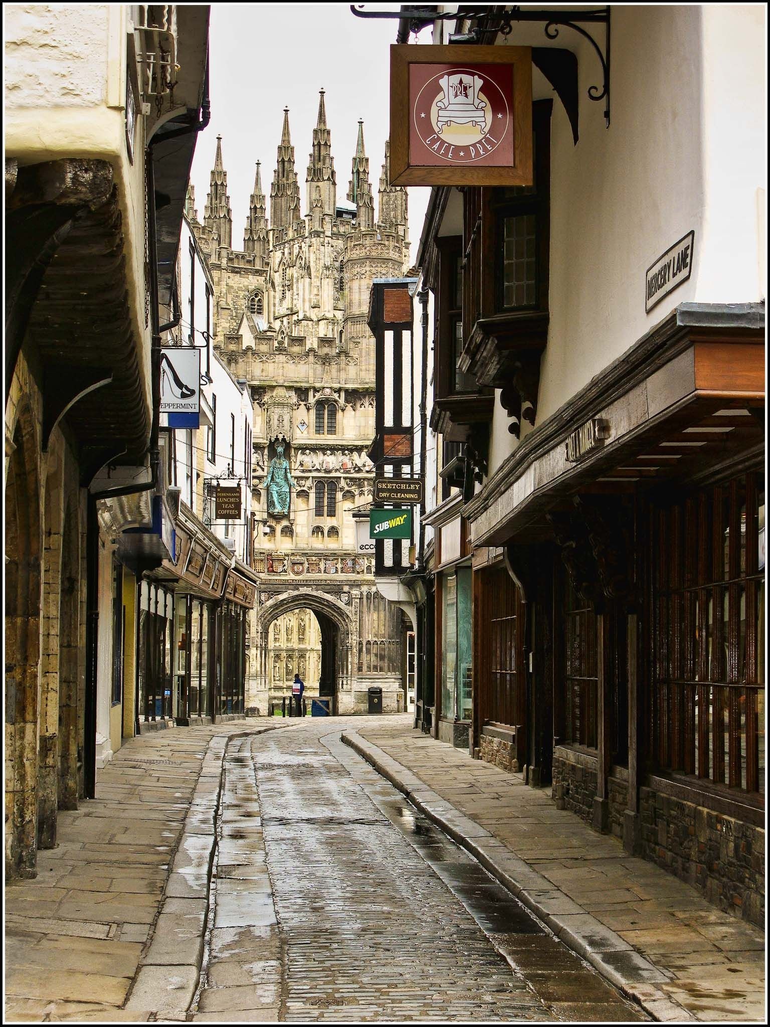 Canterbury, England, Canterbury Cathedral, Architectural wonder, 1540x2050 HD Phone