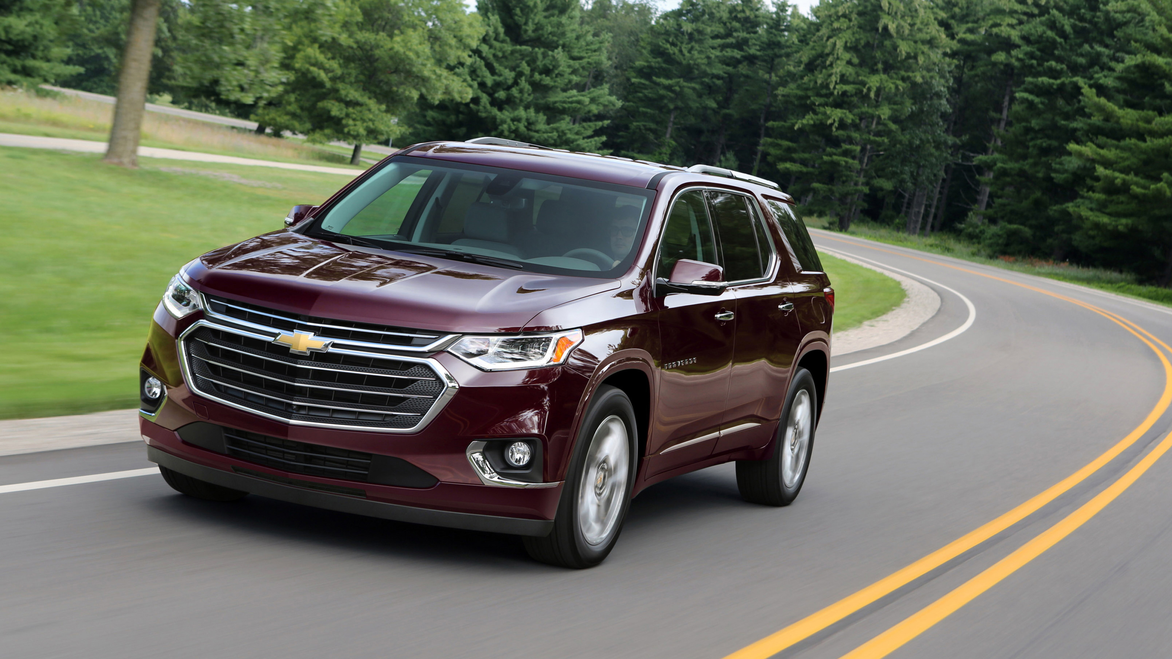 Chevrolet Traverse, SUV family car, 2017 model, 3840x2160 4K Desktop