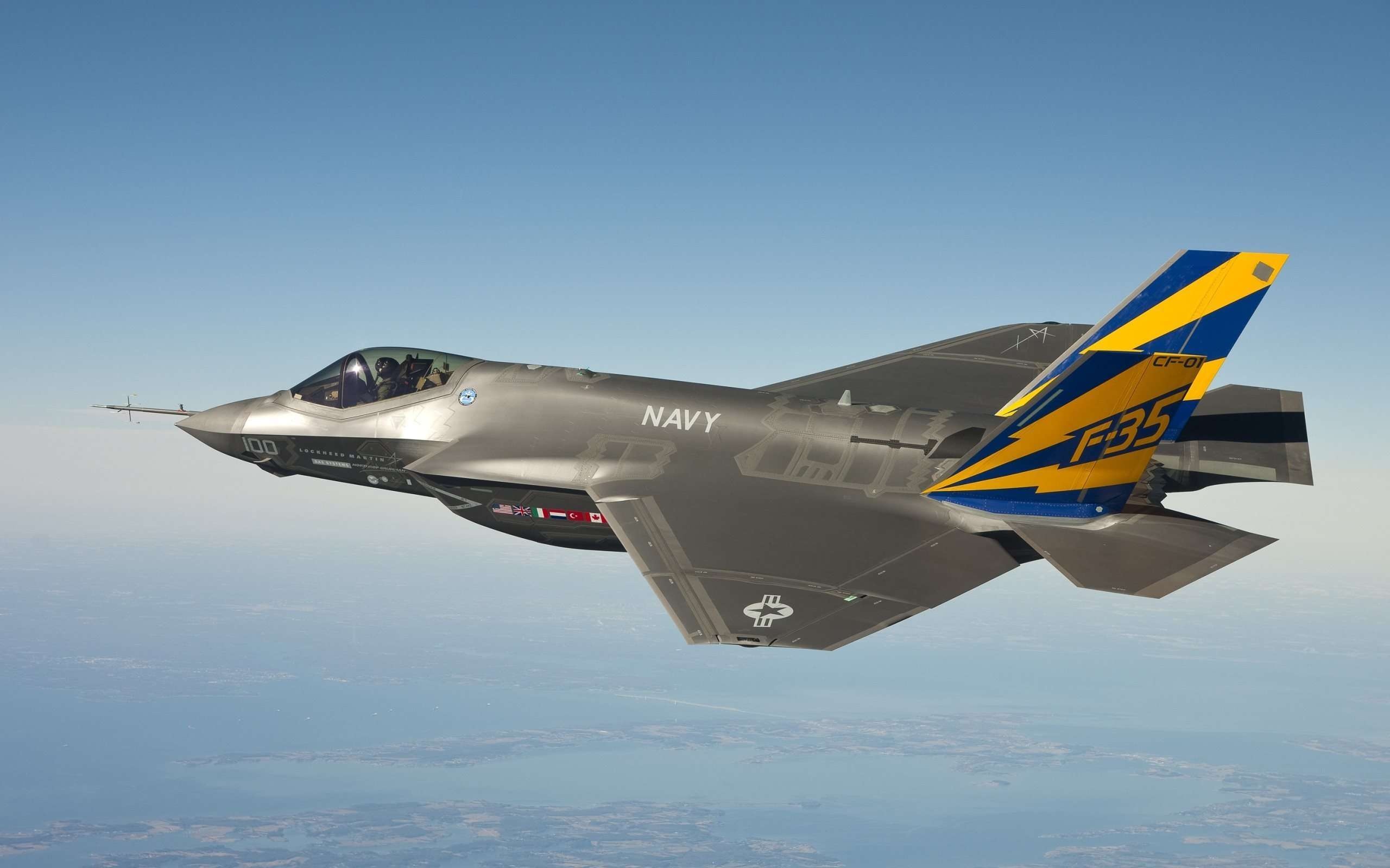 Lockheed Martin f 35 lightning ii, Wallpapers widescreen, HD, 2560x1600 HD Desktop