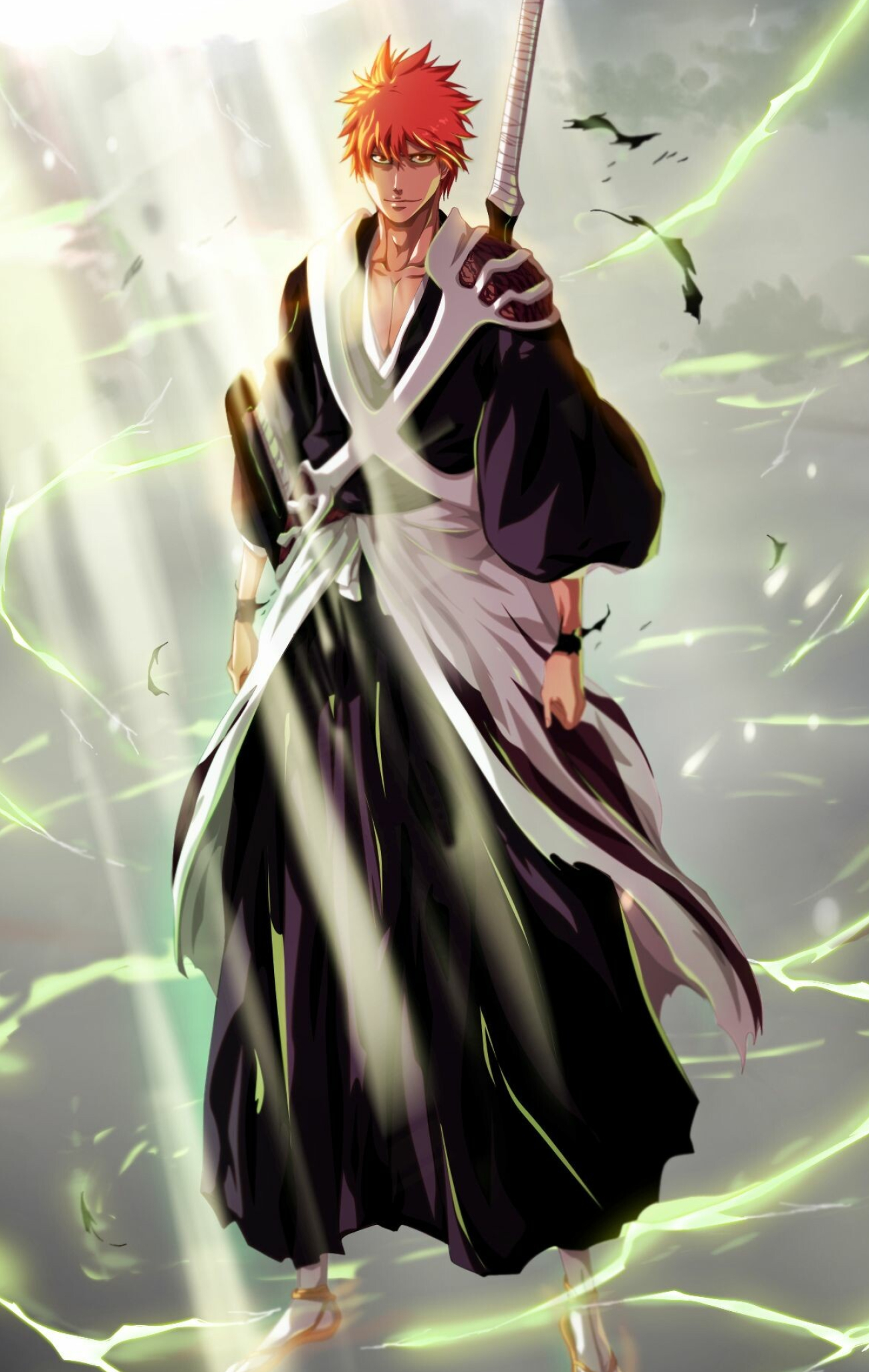 Bleach anime, Kurosaki Ichigo, Zerochan, Bleach manga, 1300x2060 HD Phone