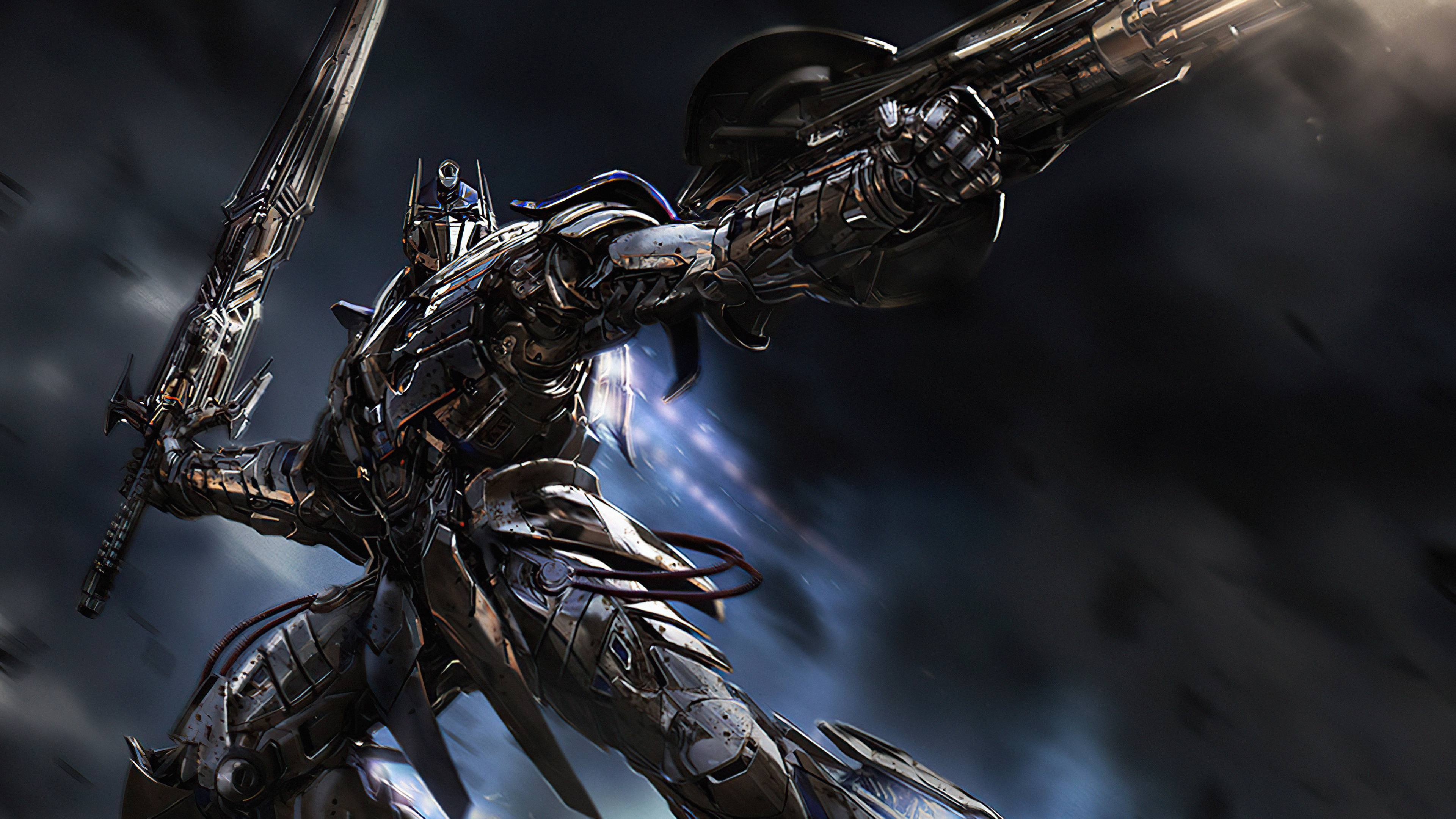 Transformers: Age of Extinction, Optimus Prime Wallpaper, 3840x2160 4K Desktop