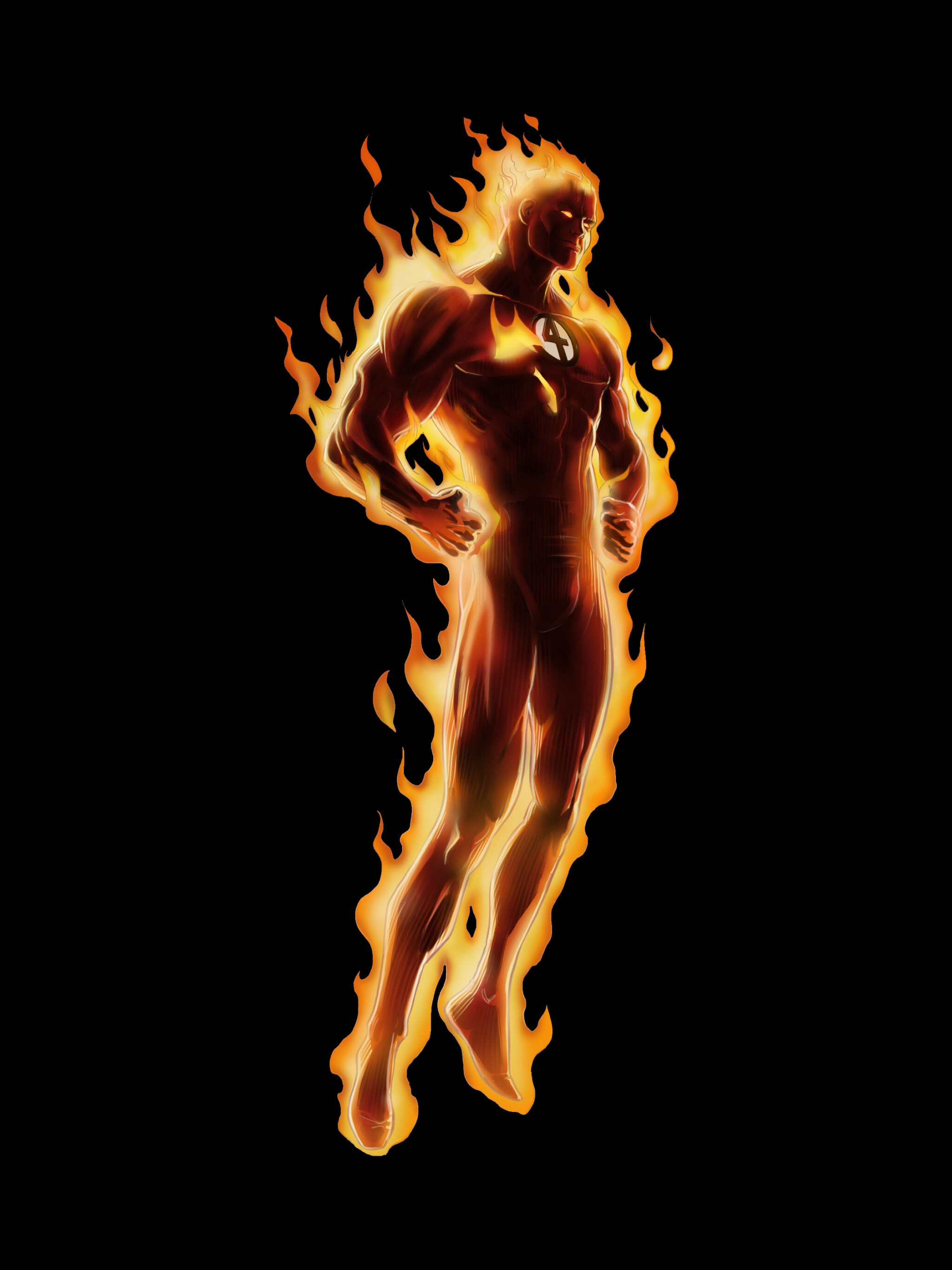 Human Torch, HD wallpapers, Desktop backgrounds, Stephen Curry, 2050x2740 HD Phone