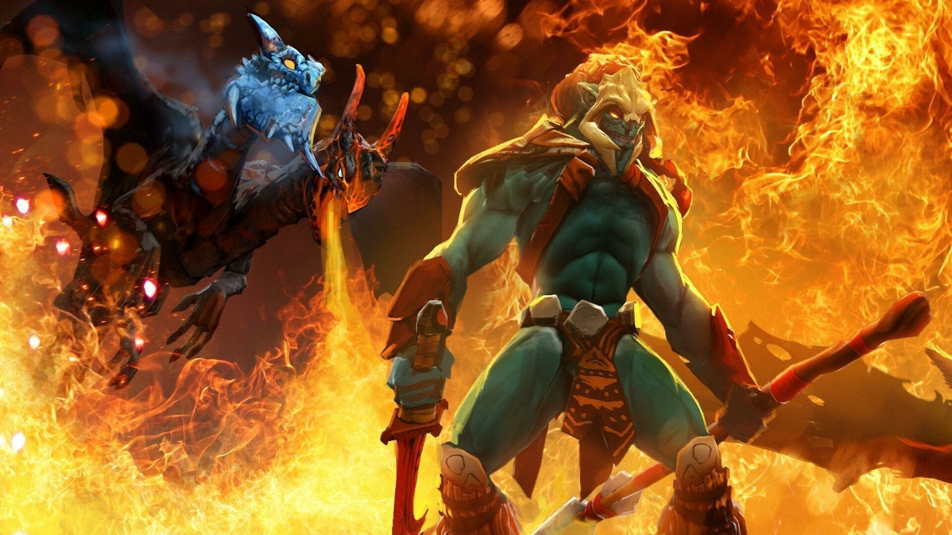 Dota 2, Wallpapers collection, Immersive artwork, Captivating designs, 1920x1080 Full HD Desktop