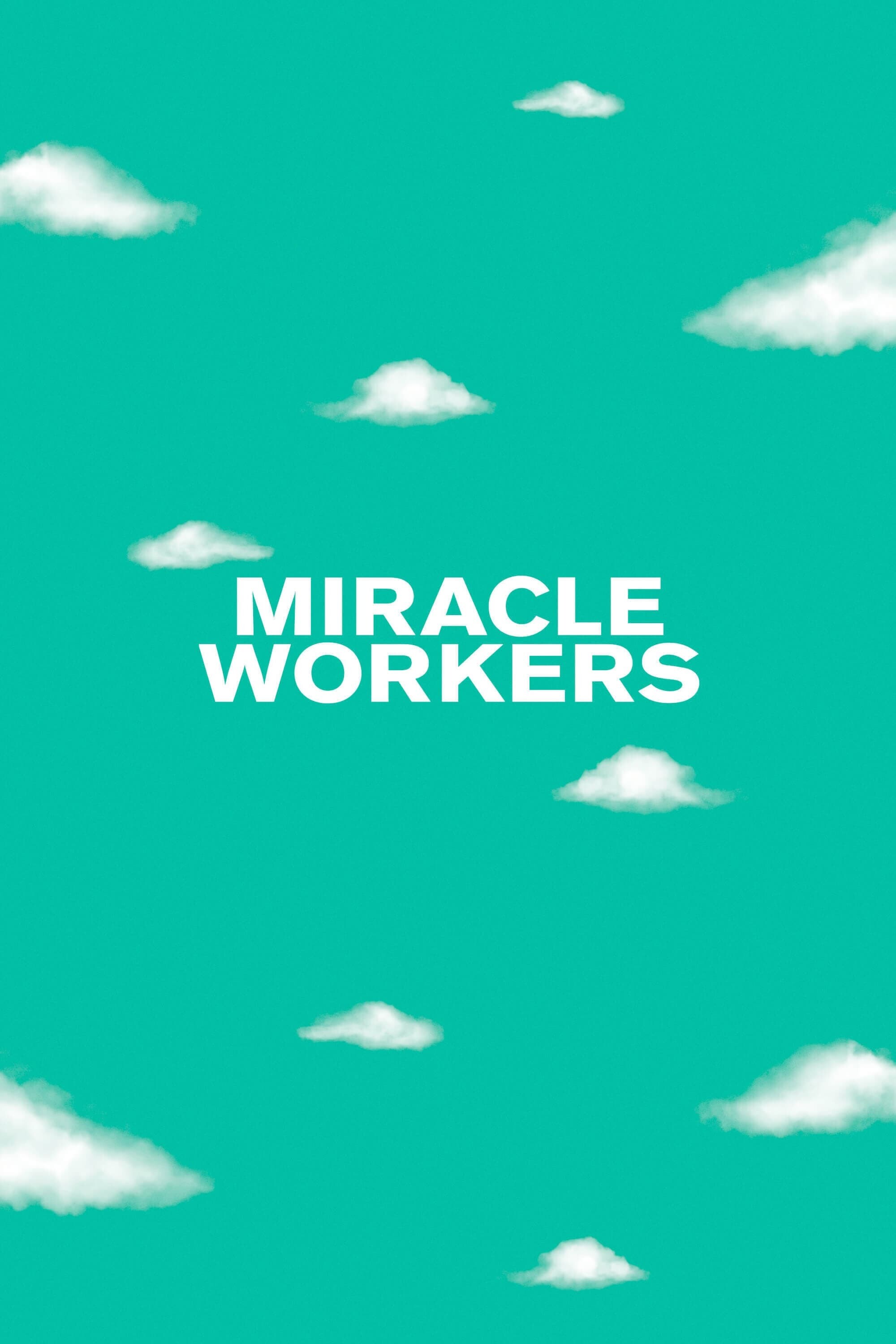 Miracle Workers, TV series posters, Eye-catching artwork, Memorable characters, 2000x3000 HD Phone