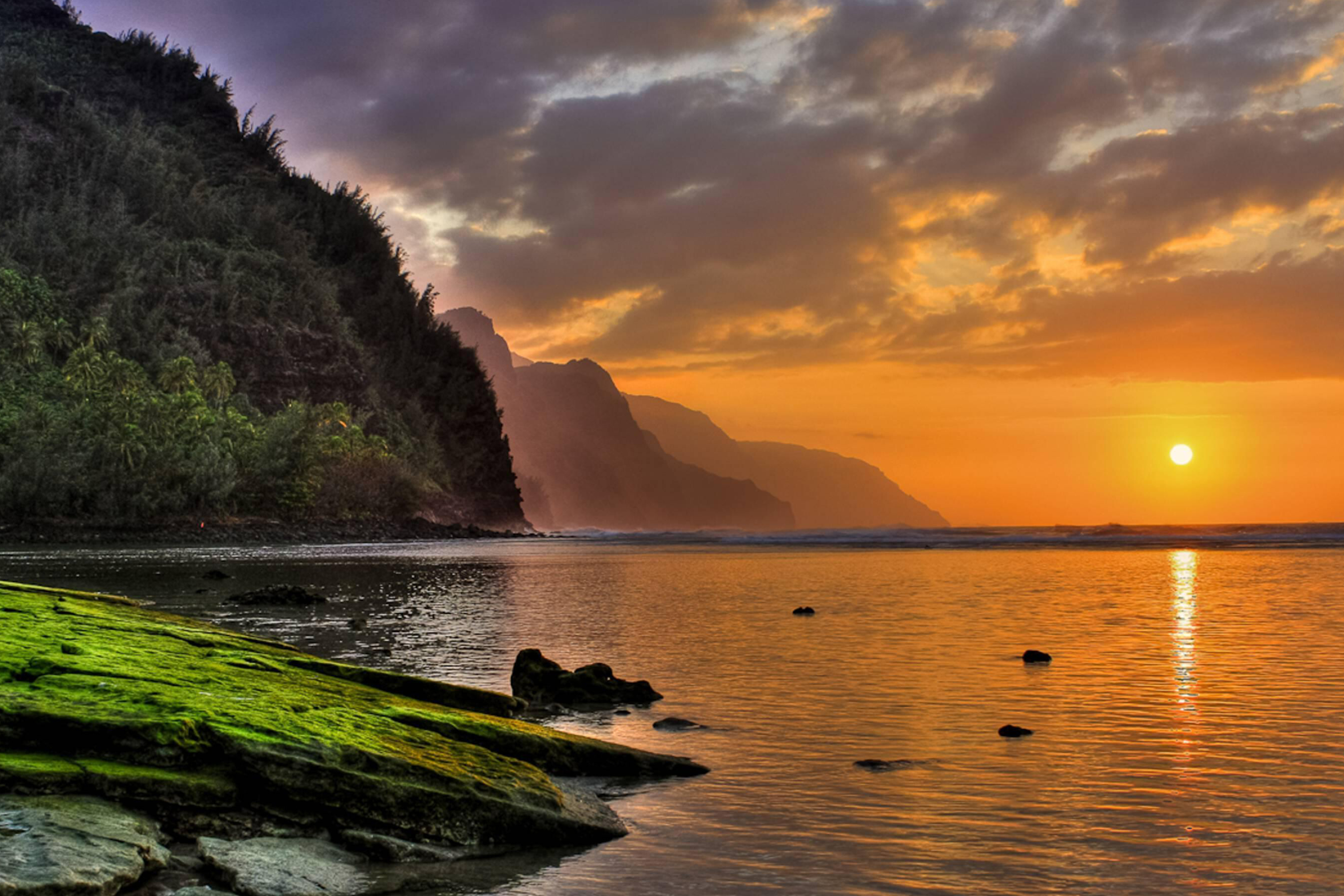 Ke'e Beach, Kauai Wallpaper, 3000x2000 HD Desktop